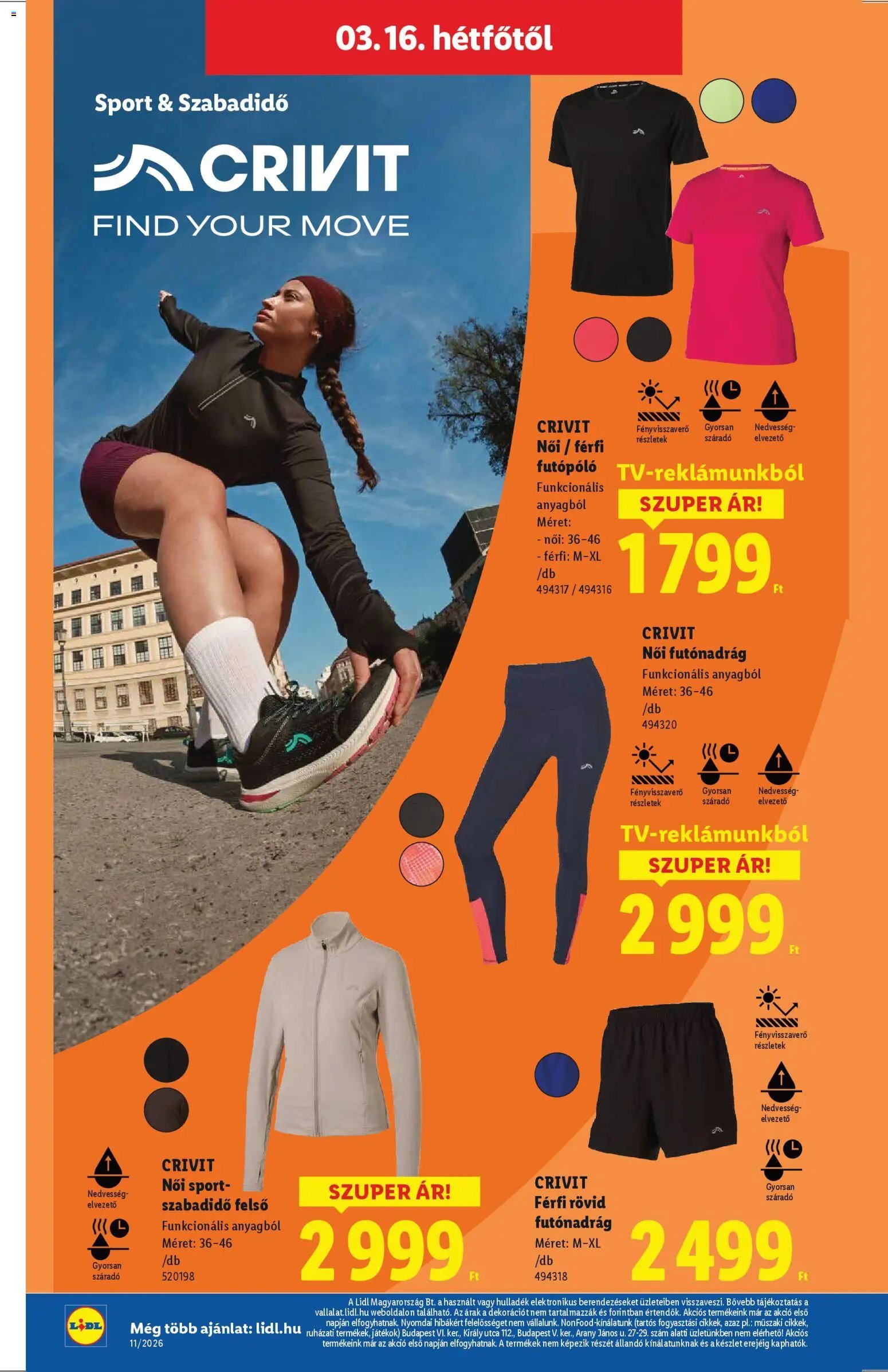 Lidl újság 2026.03.12. Lidl Nonfood kínálatunk (2026-03-12 - 2026-03-18)