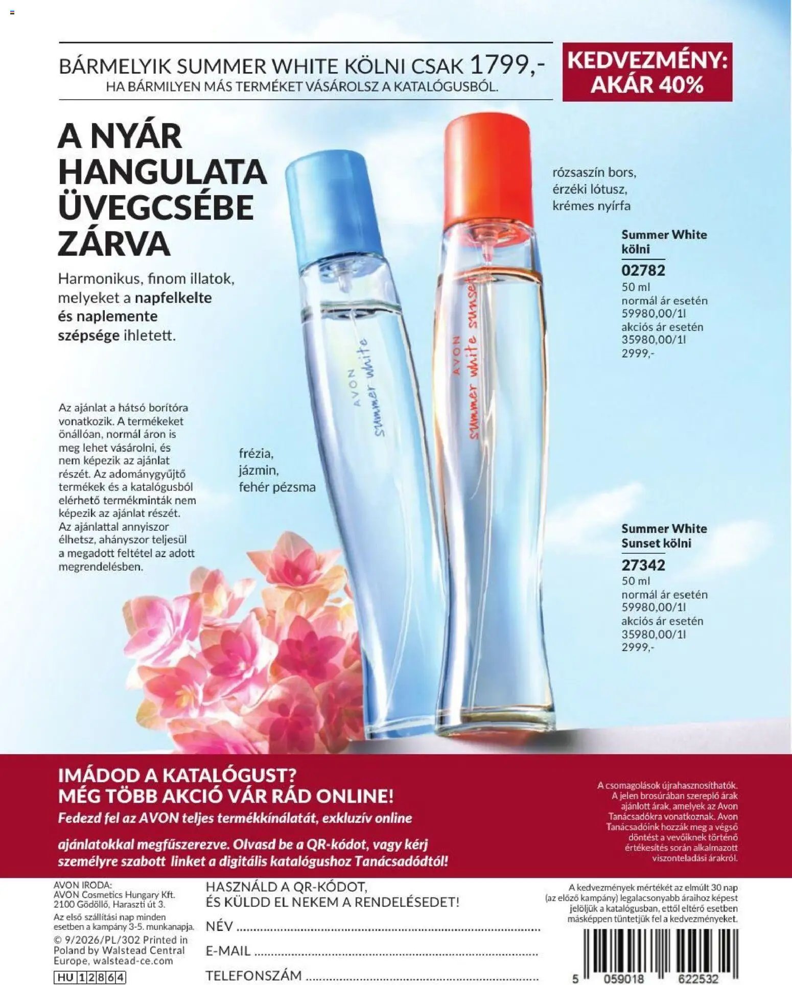 Avon újság 2026.09.01. AVON online katalógus 2026 szeptemberi