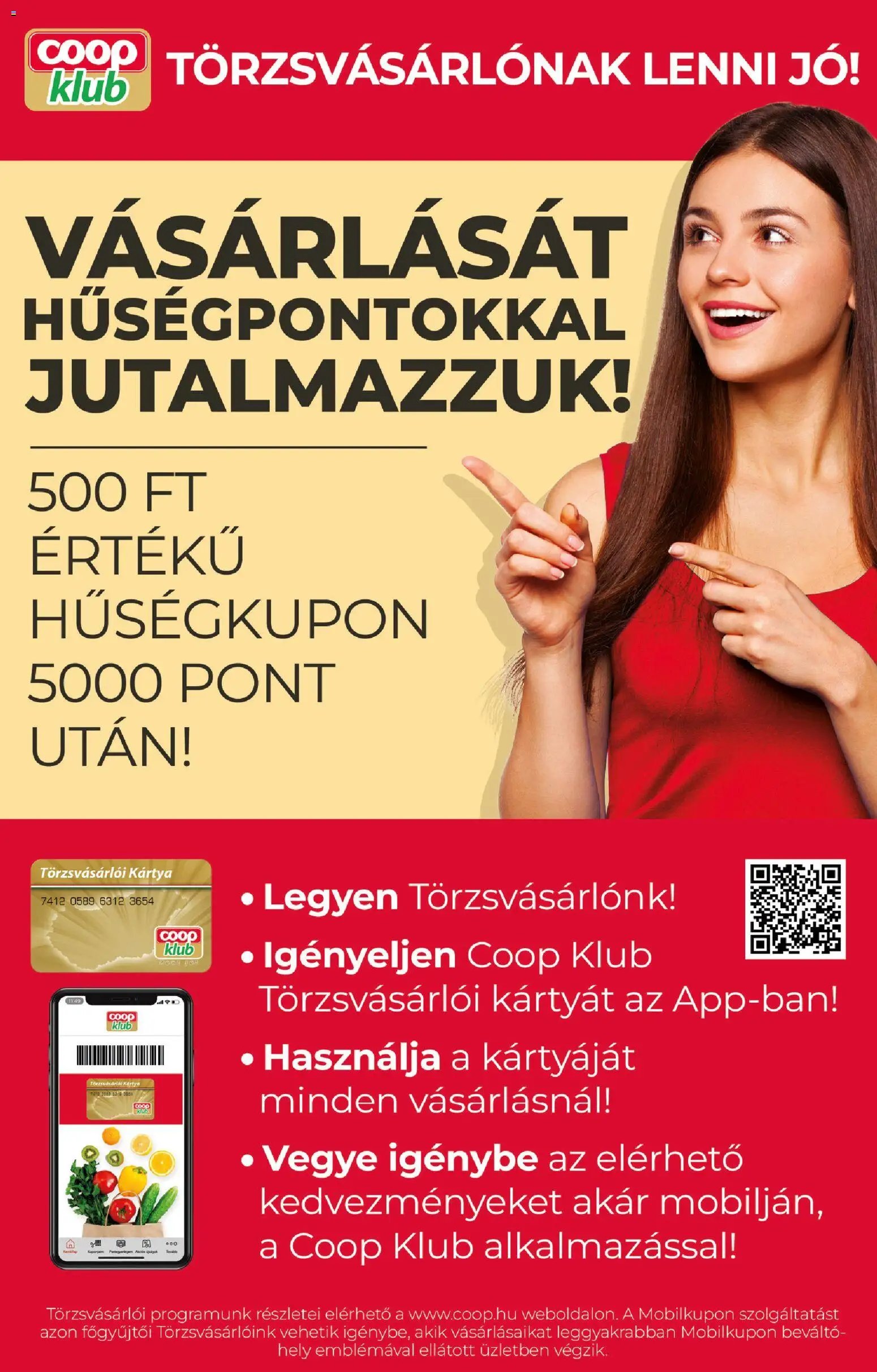COOP újság 2025.12.04. Tisza - Szuper Plusz (2025-12-04 - 2025-12-10)