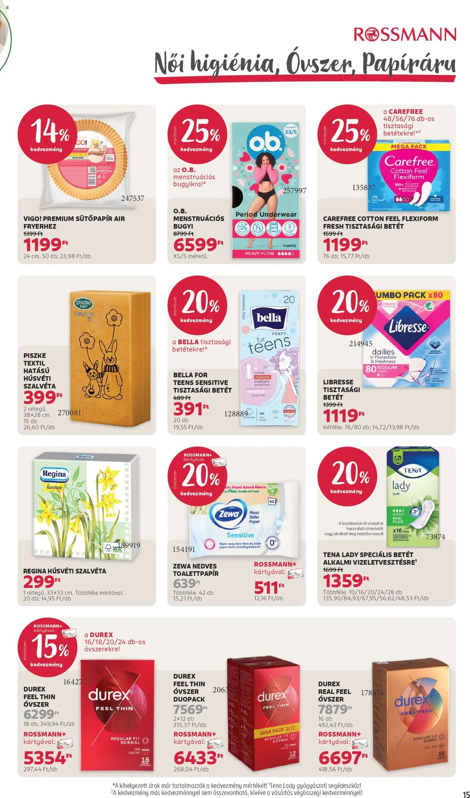 Rossmann újság 2026.03.16. Rossmann akciós újság (2026-03-16 - 2026-03-27)