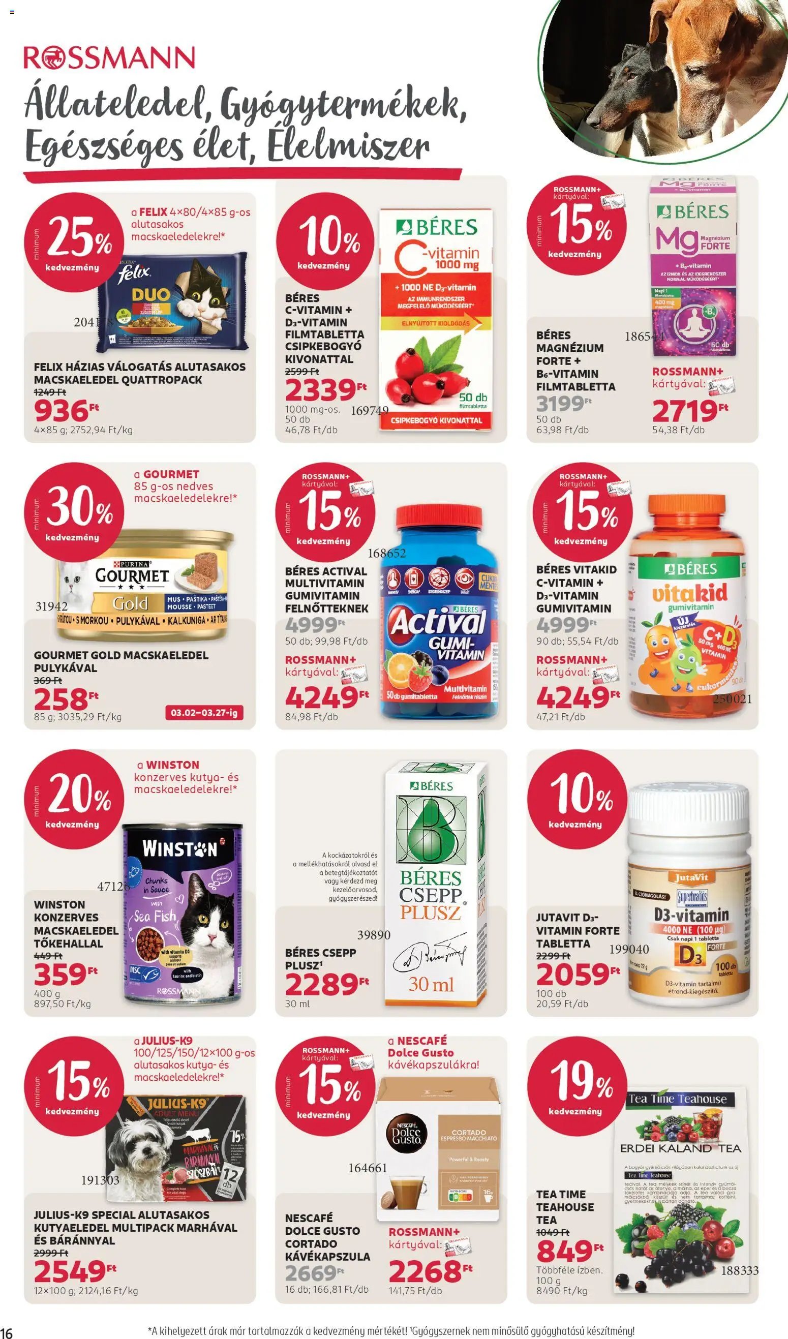 Rossmann újság 2026.03.16. Rossmann akciós újság (2026-03-16 - 2026-03-27)