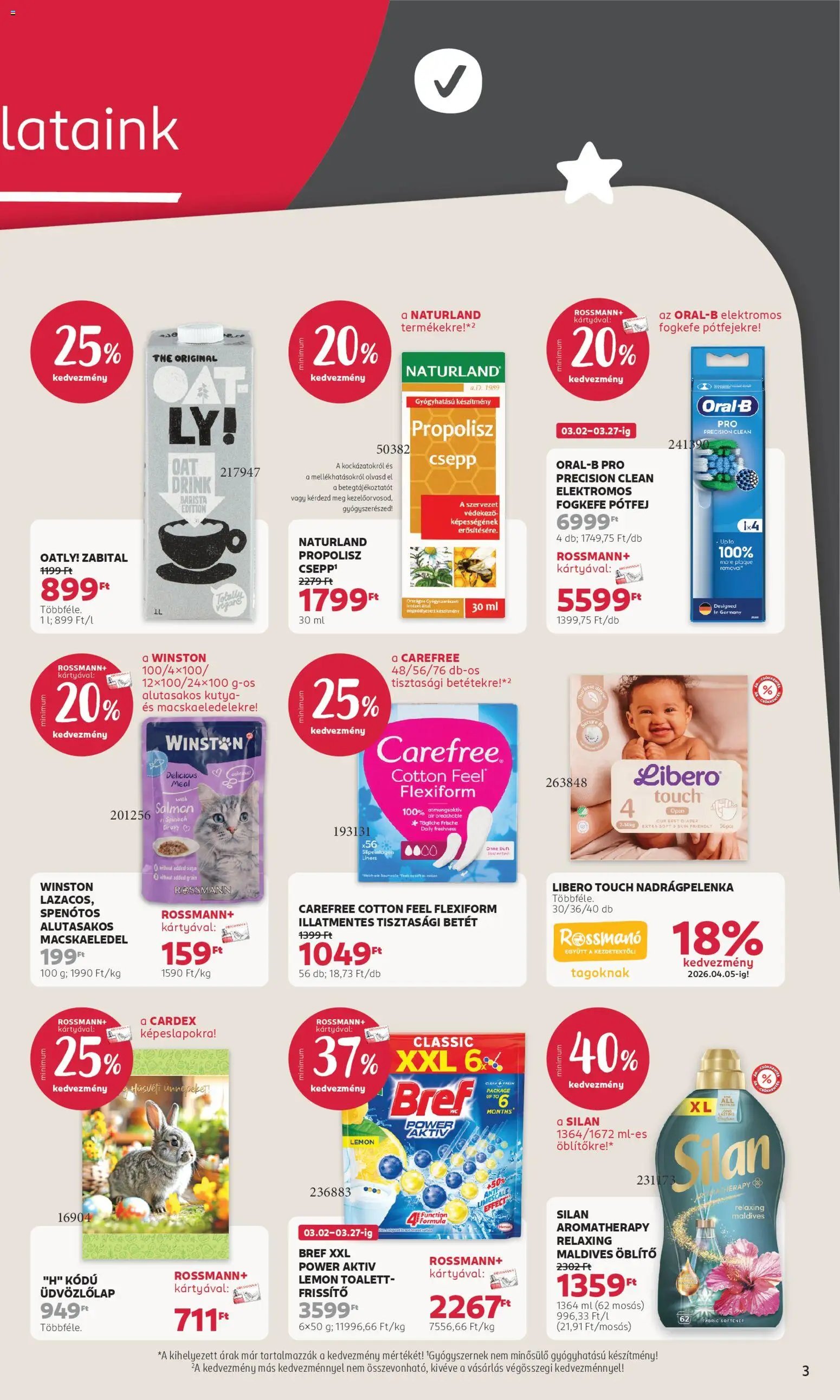 Rossmann újság 2026.03.16. Rossmann akciós újság (2026-03-16 - 2026-03-27)