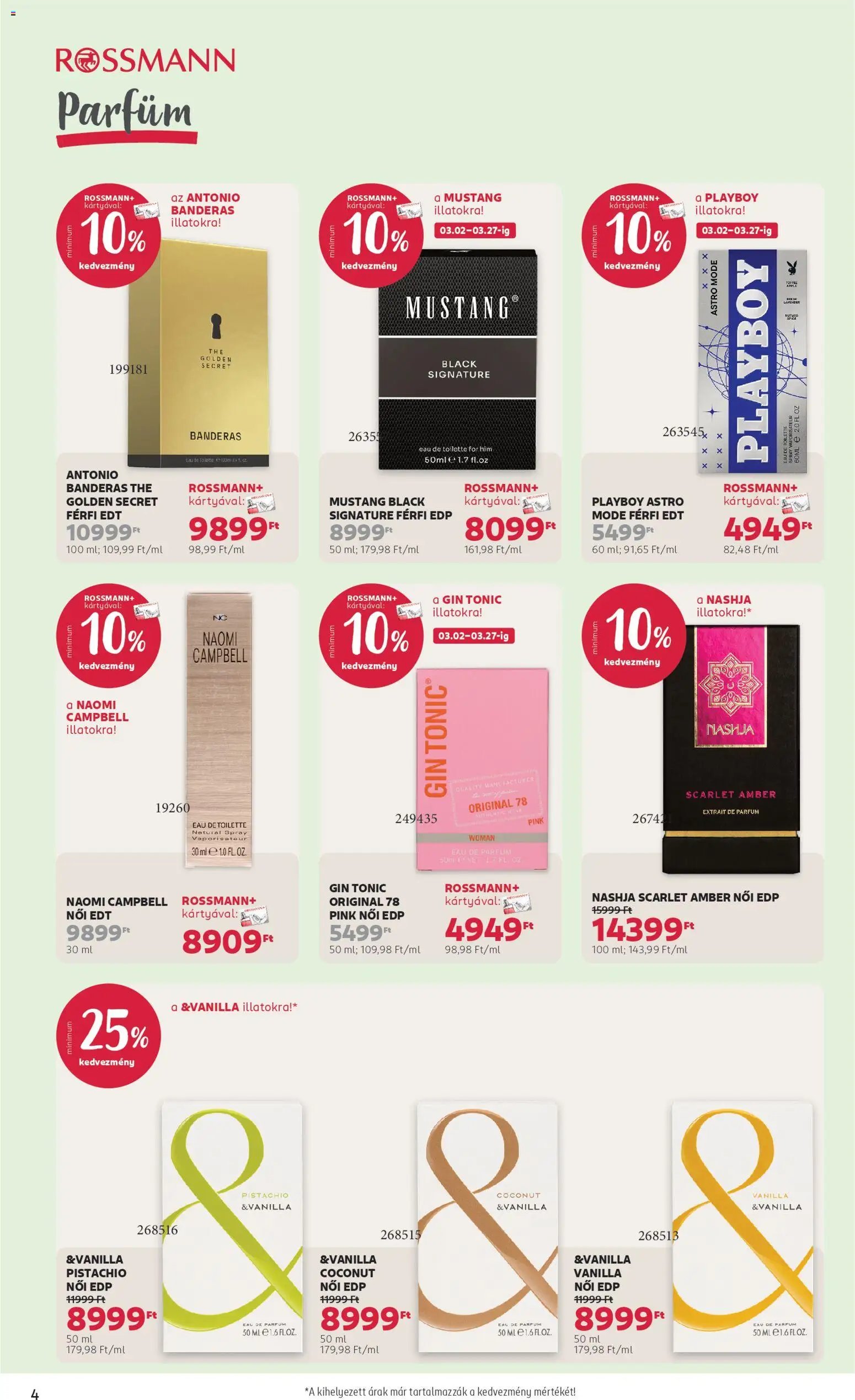 Rossmann újság 2026.03.16. Rossmann akciós újság (2026-03-16 - 2026-03-27)