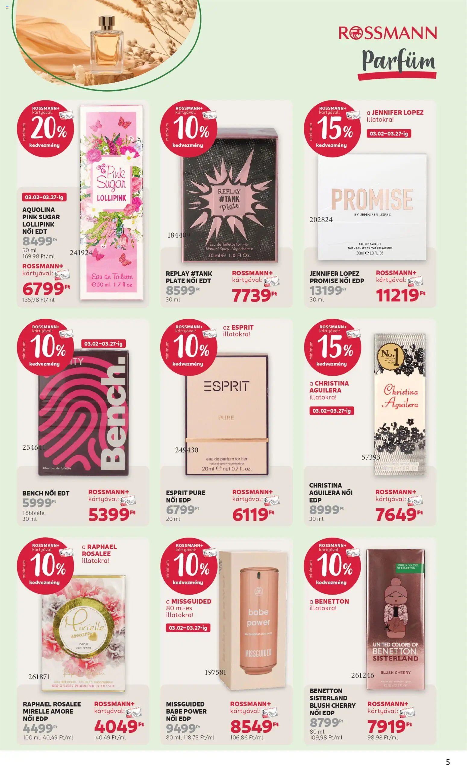 Rossmann újság 2026.03.16. Rossmann akciós újság (2026-03-16 - 2026-03-27)