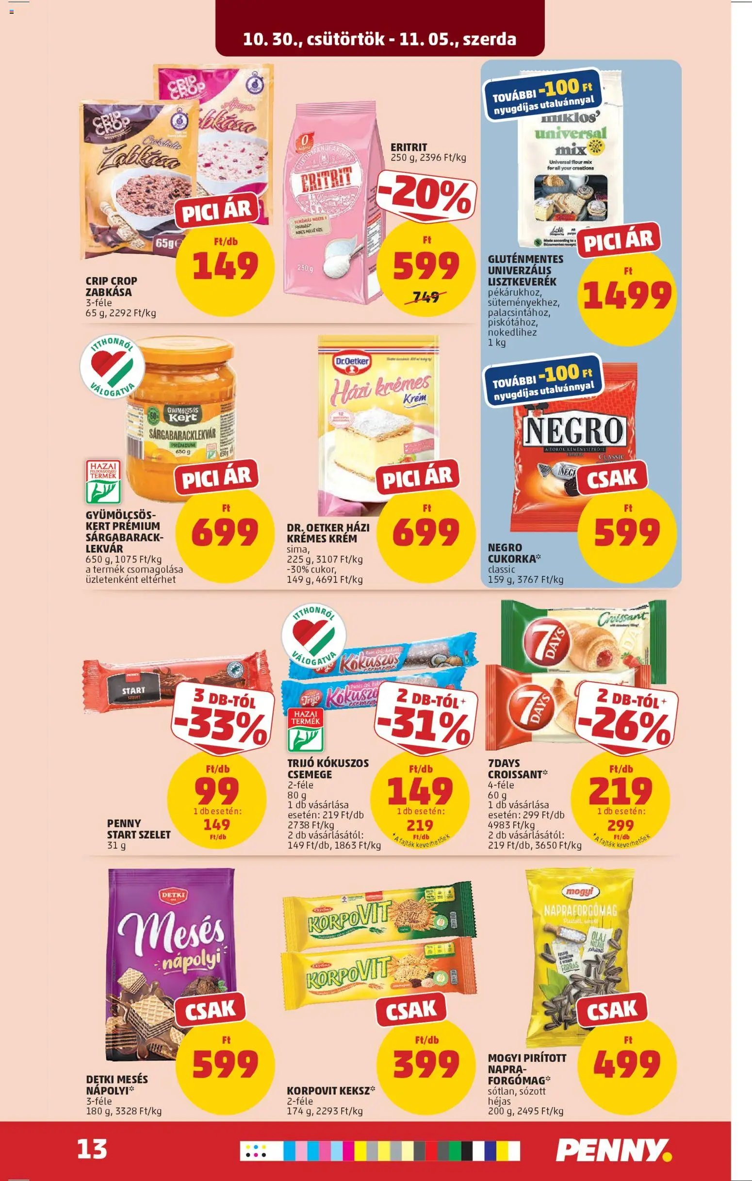 PENNY újság 2025.10.30. Akciós újság PENNY (2025-10-30 - 2025-11-05)