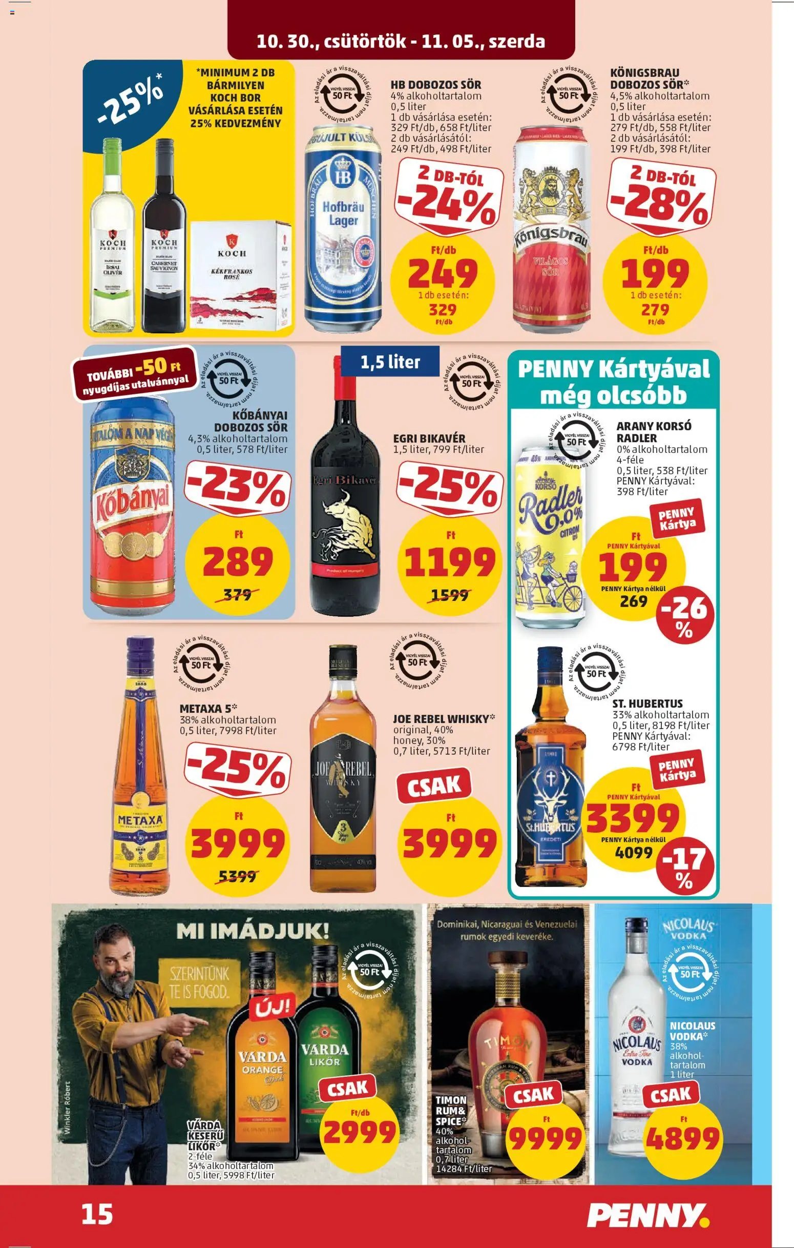 PENNY újság 2025.10.30. Akciós újság PENNY (2025-10-30 - 2025-11-05)