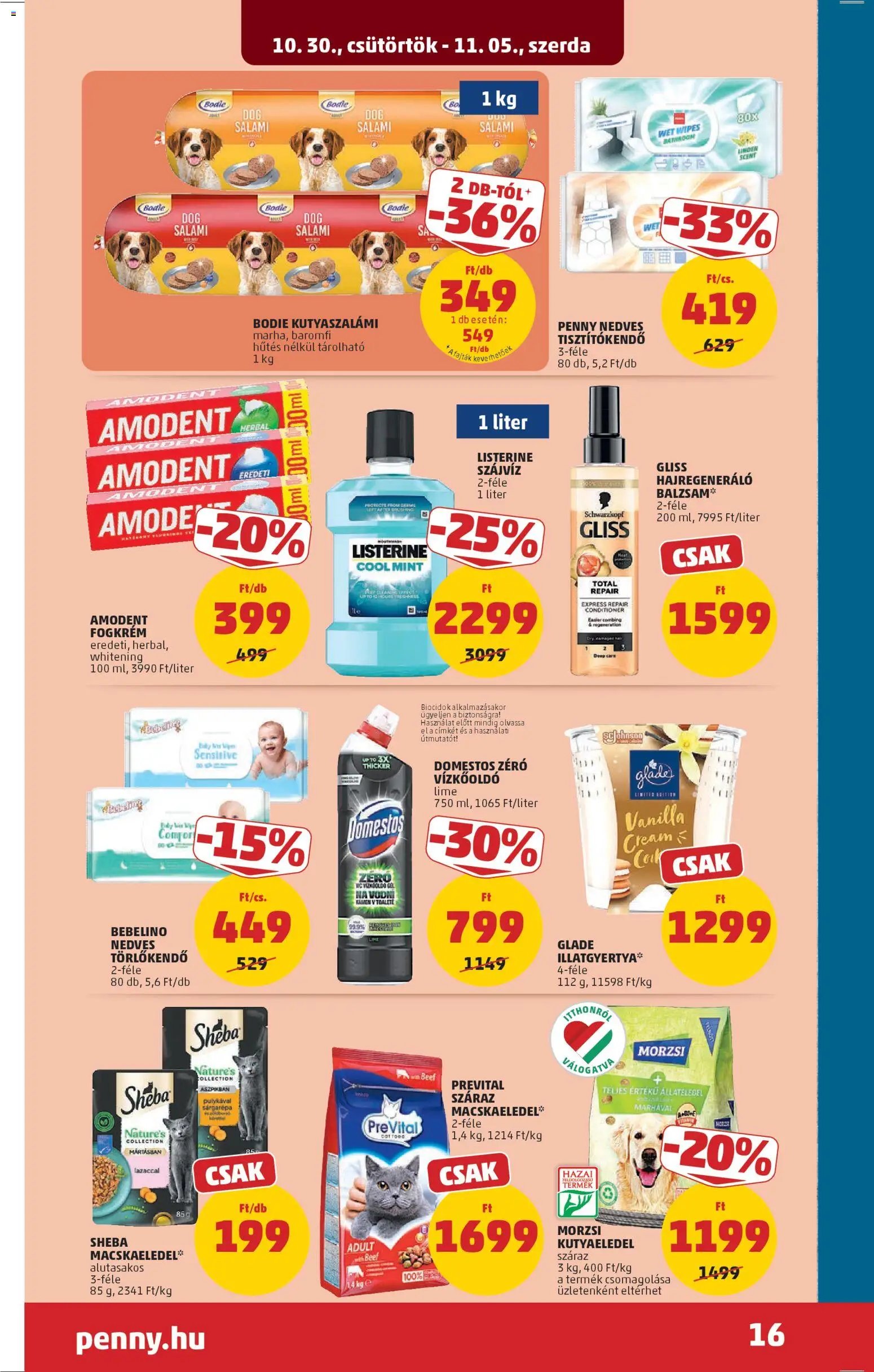PENNY újság 2025.10.30. Akciós újság PENNY (2025-10-30 - 2025-11-05)