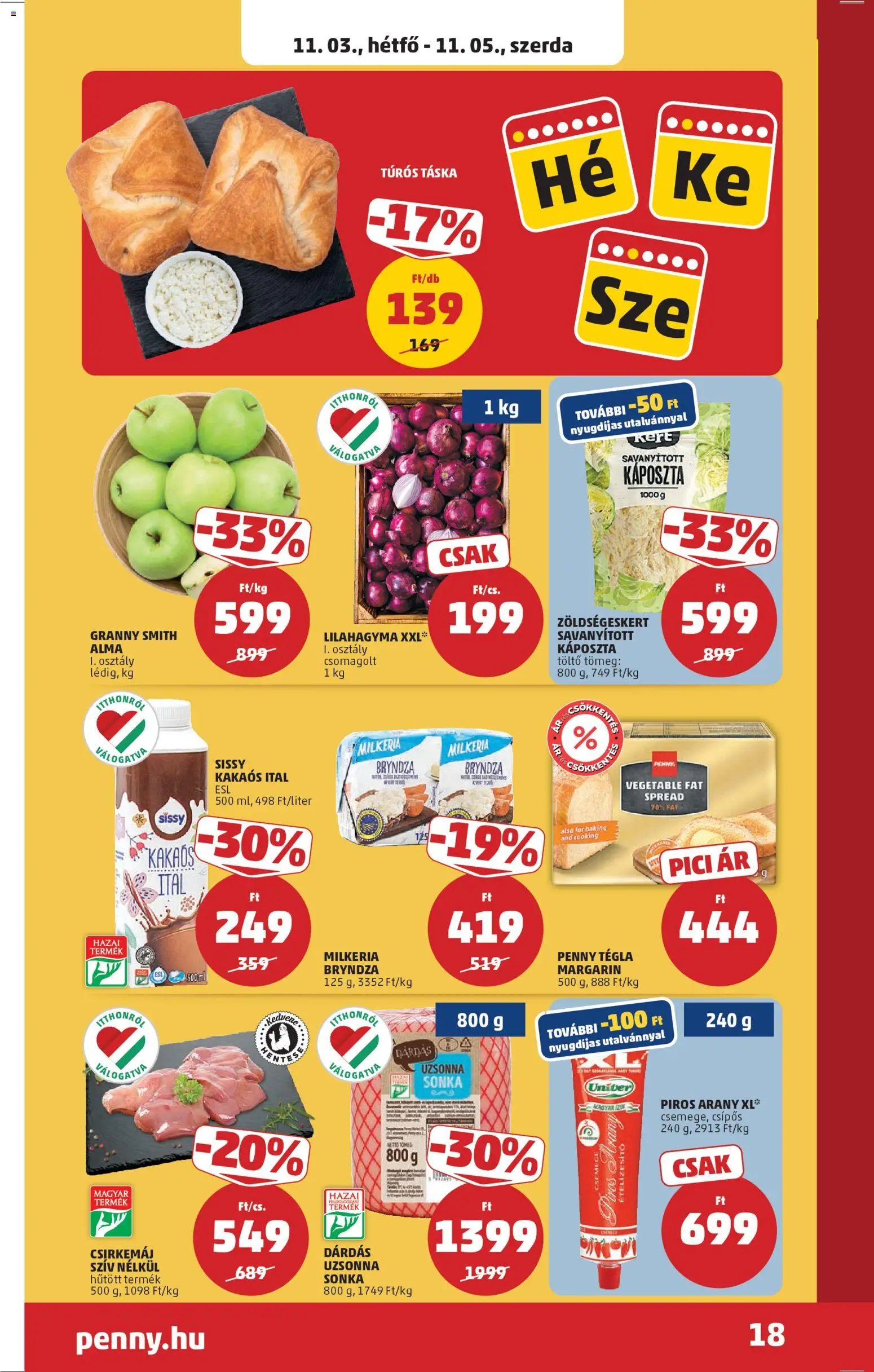 PENNY újság 2025.10.30. Akciós újság PENNY (2025-10-30 - 2025-11-05)
