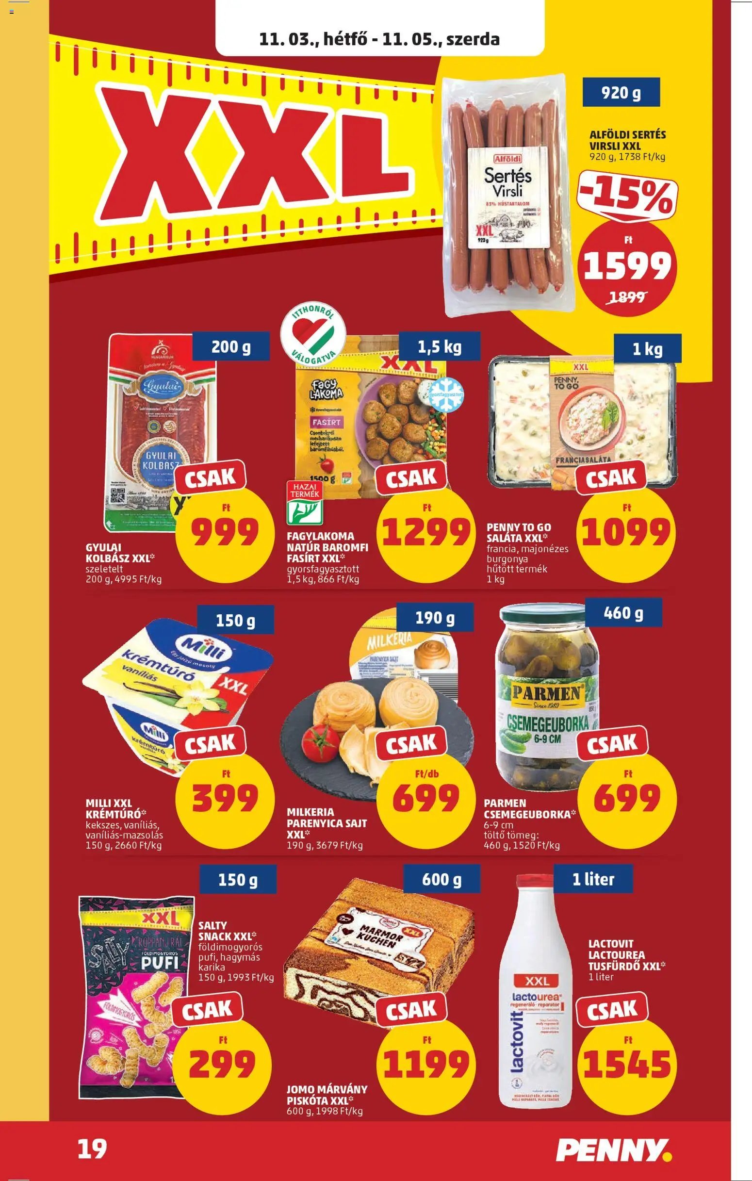PENNY újság 2025.10.30. Akciós újság PENNY (2025-10-30 - 2025-11-05)