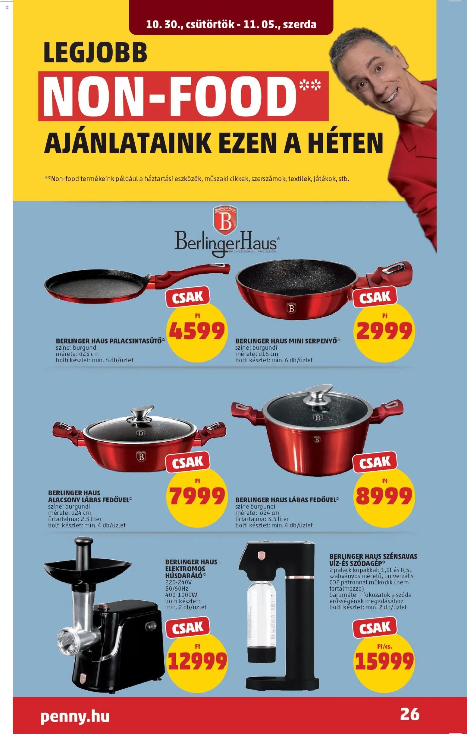 PENNY újság 2025.10.30. Akciós újság PENNY (2025-10-30 - 2025-11-05)