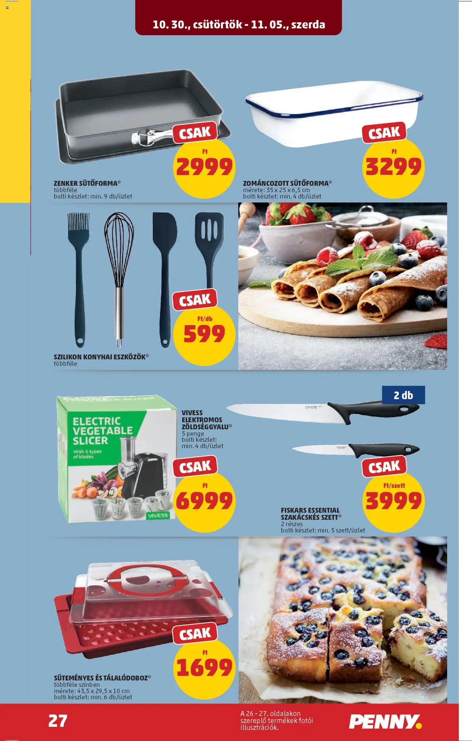 PENNY újság 2025.10.30. Akciós újság PENNY (2025-10-30 - 2025-11-05)