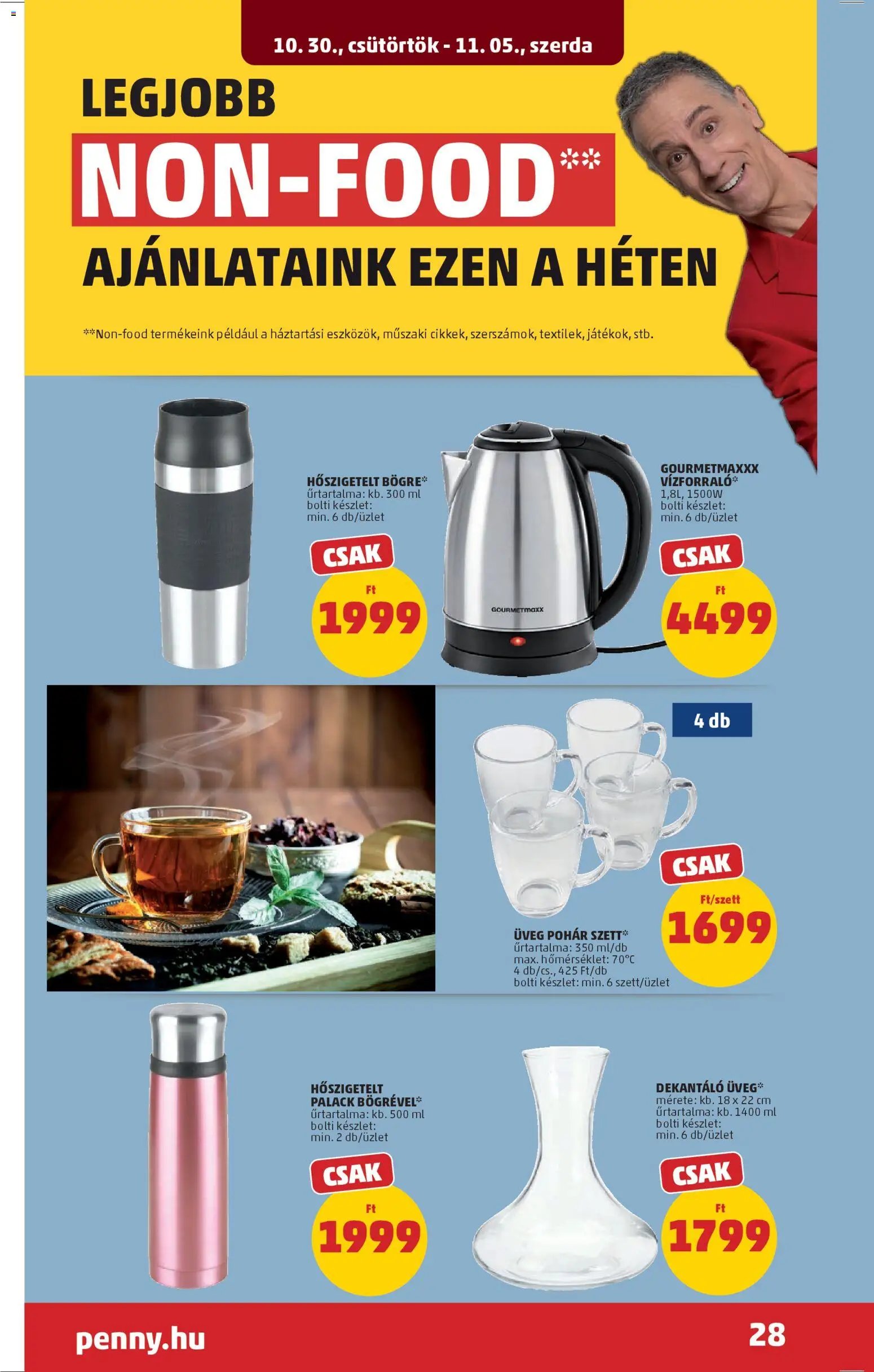 PENNY újság 2025.10.30. Akciós újság PENNY (2025-10-30 - 2025-11-05)
