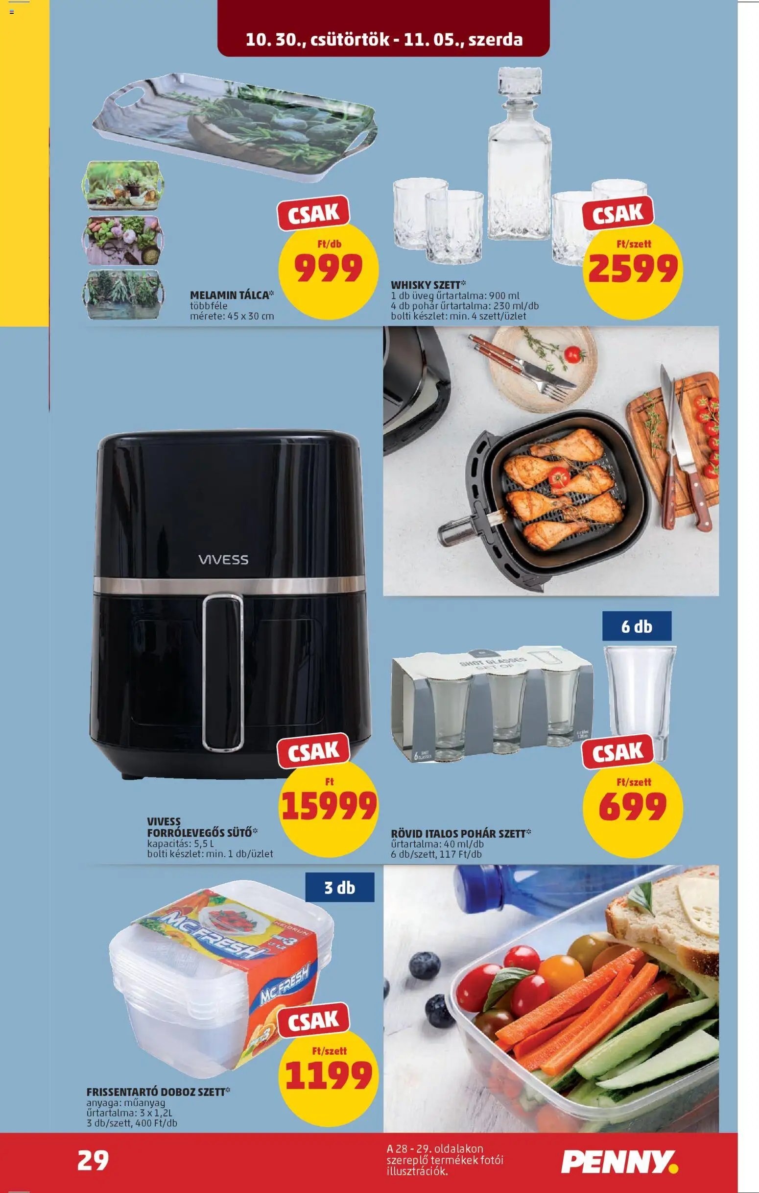 PENNY újság 2025.10.30. Akciós újság PENNY (2025-10-30 - 2025-11-05)