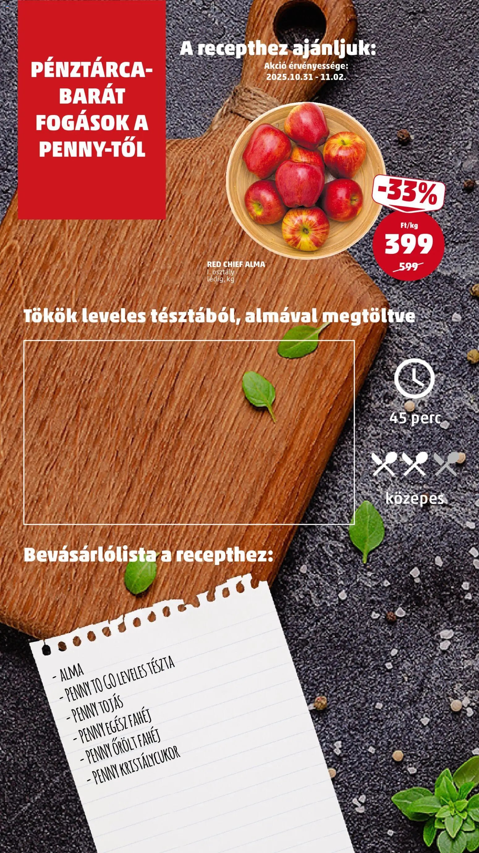 PENNY újság 2025.10.30. Akciós újság PENNY (2025-10-30 - 2025-11-05)