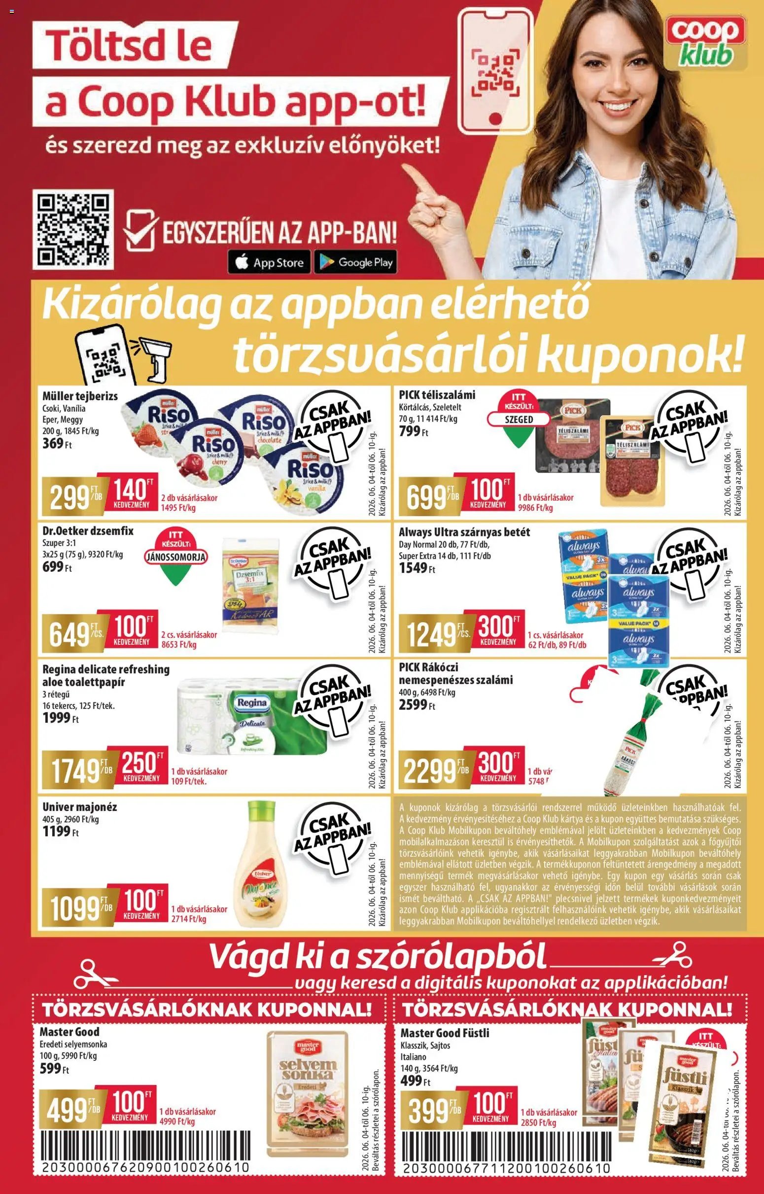 COOP újság 2026.06.04. COOP - Szuper Plus / Alföld Pro-Coop Zrt. (2026-06-04 - 2026-06-10)