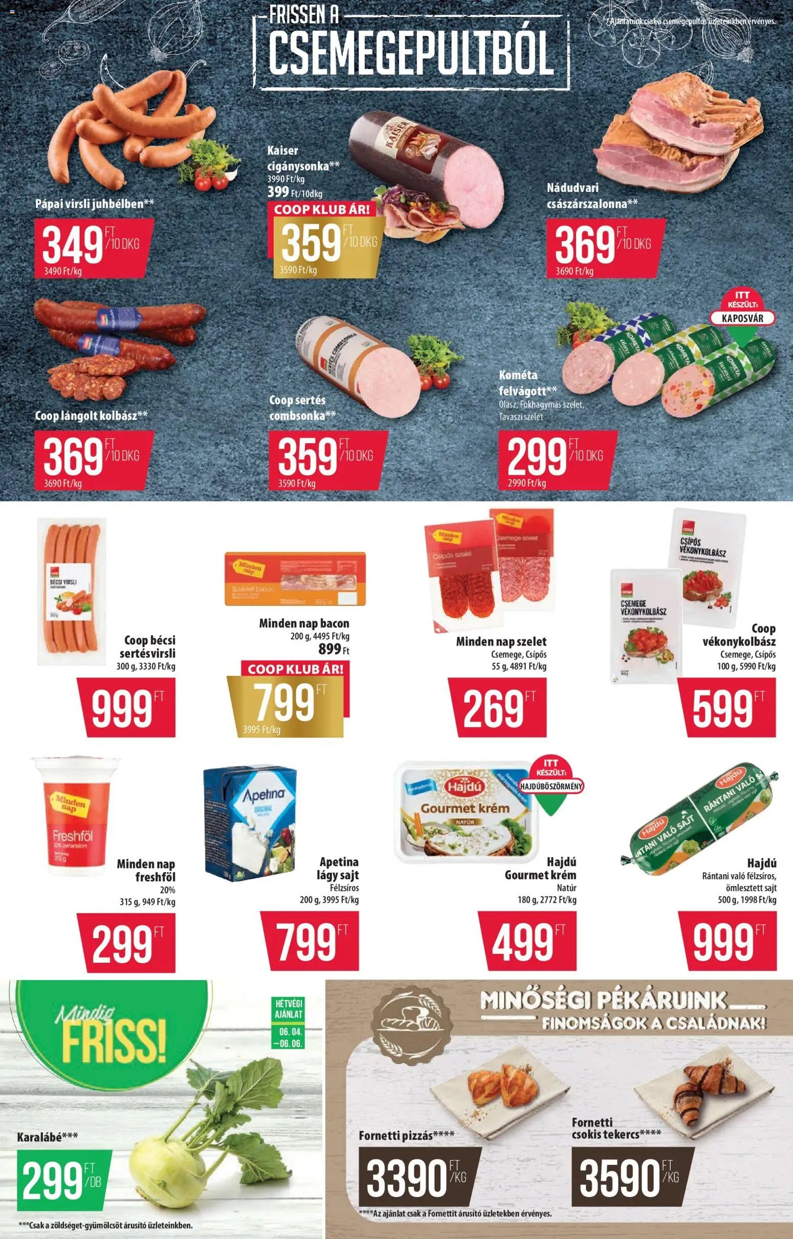 COOP újság 2026.06.04. COOP - Szuper Plus / Alföld Pro-Coop Zrt. (2026-06-04 - 2026-06-10)