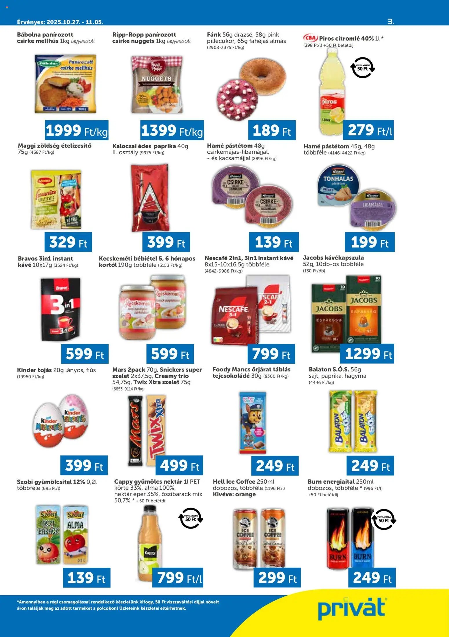 PRIVÁT újság 2025.10.27. Déli vármegyék (2025-10-27 - 2026-05-11)