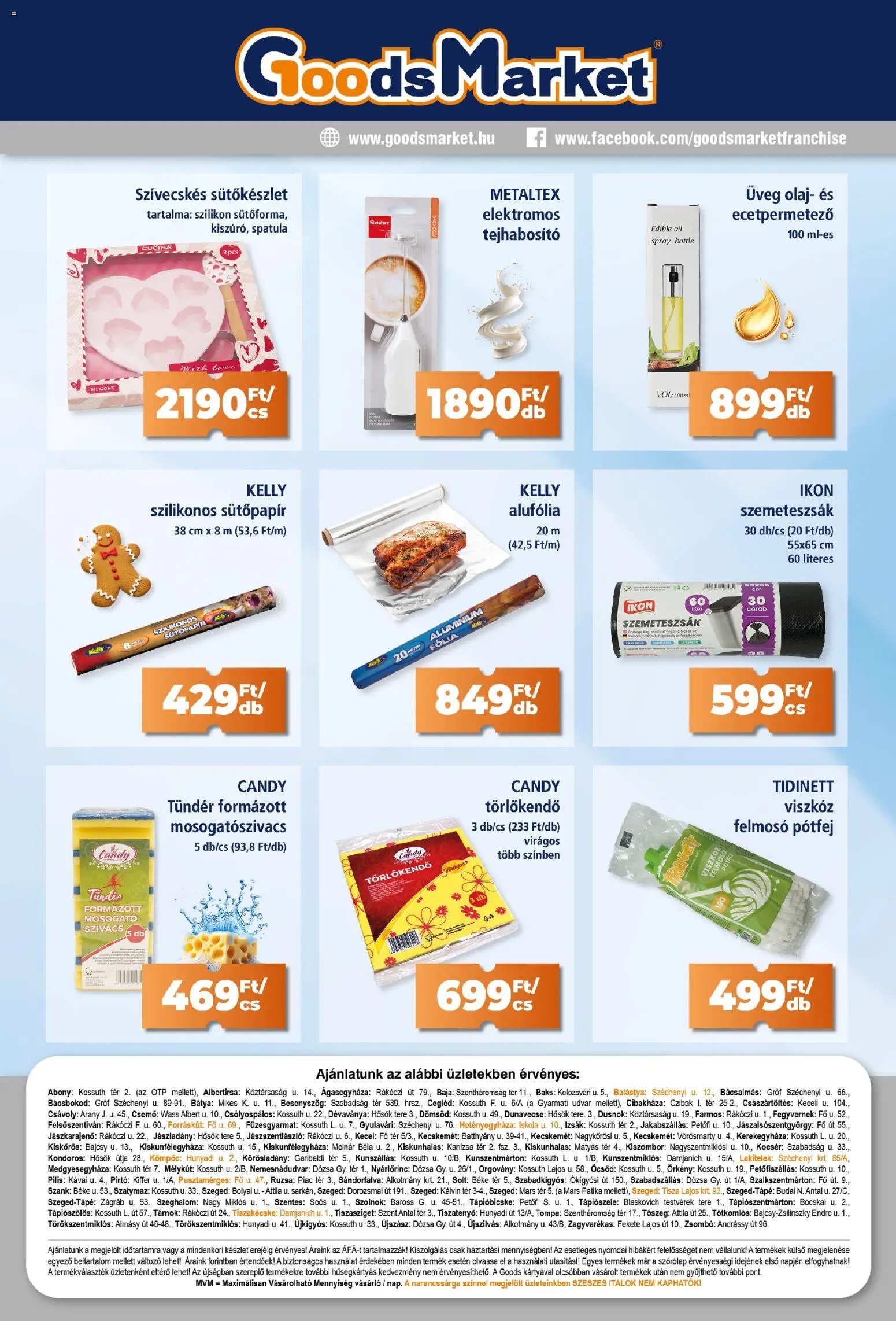 Goods Market újság 2026.04.16. Goods Market akciós újság (2026-04-16 - 2026-04-25)