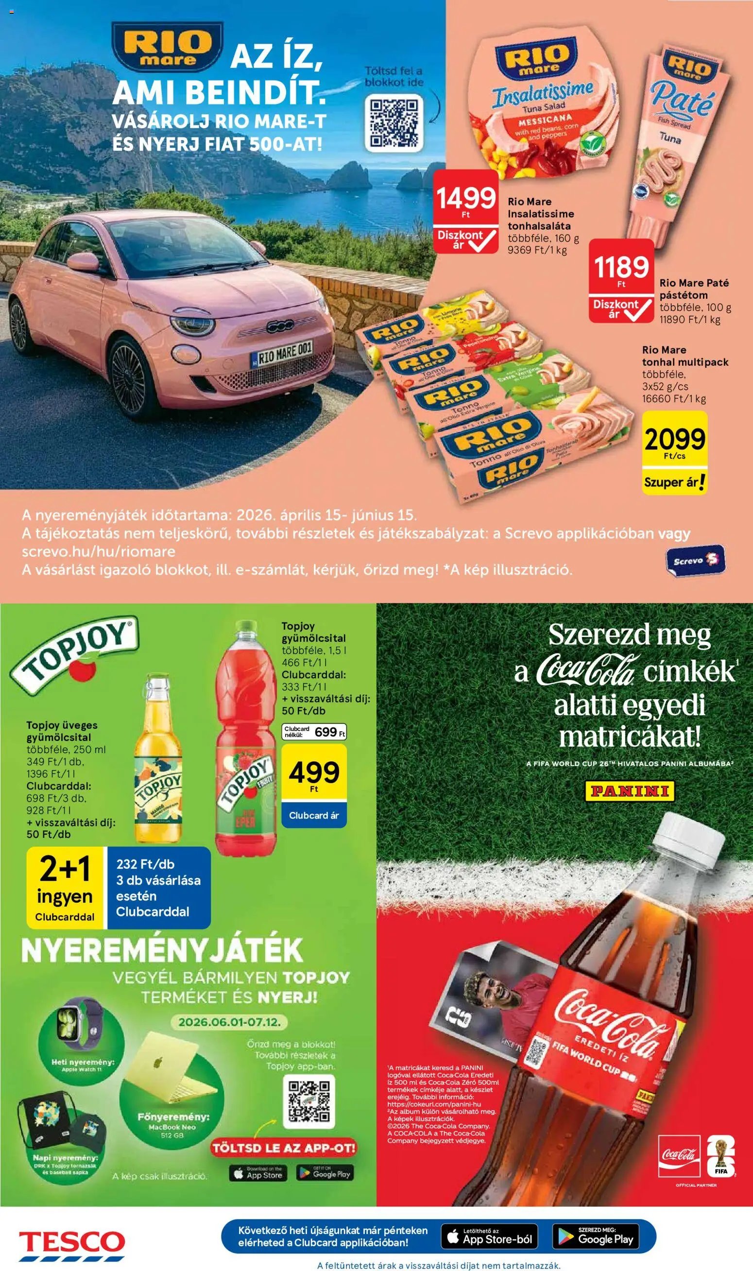 Tesco újság 2026.06.04. Tesco aktuális akciós újság