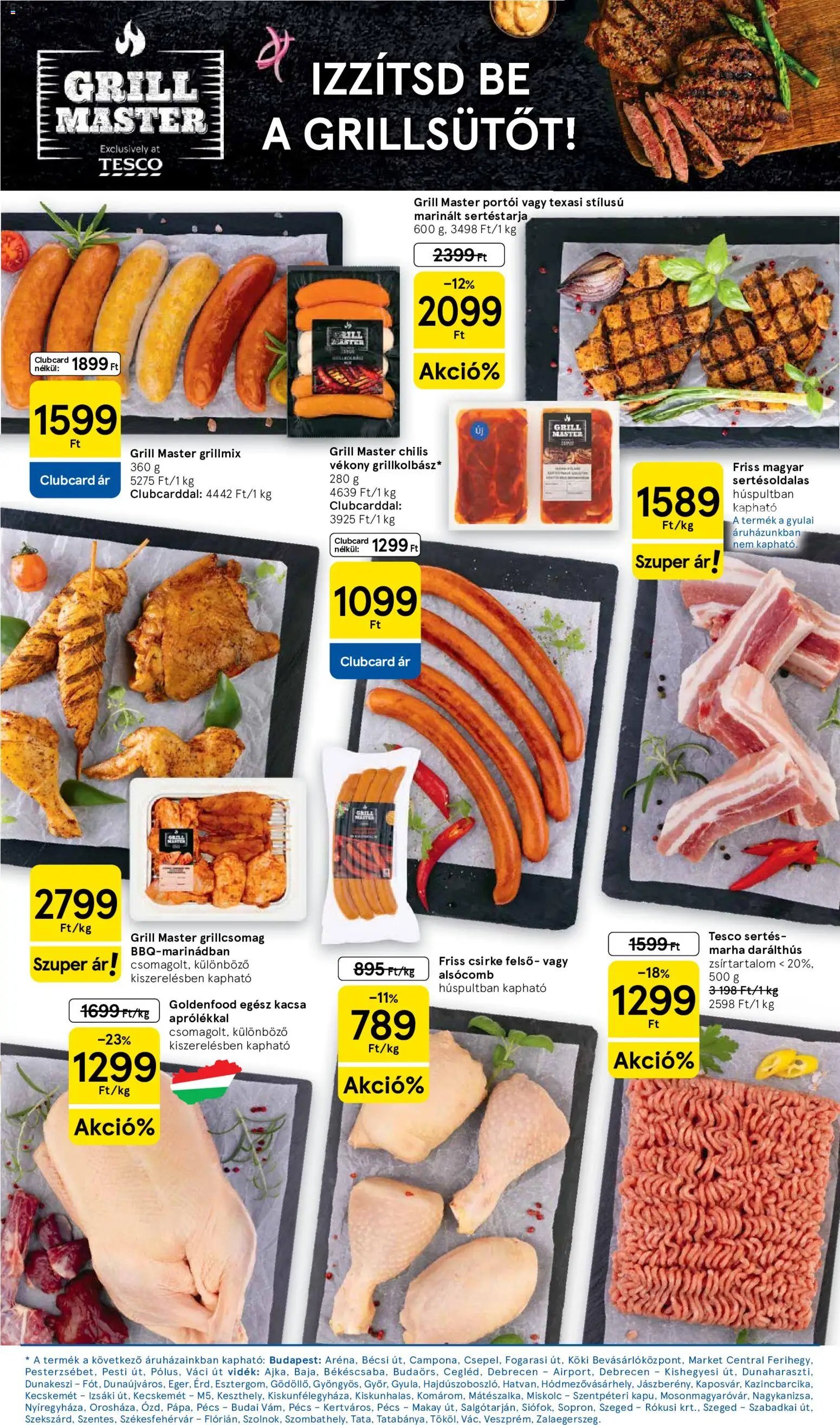 Tesco újság 2026.06.04. Tesco aktuális akciós újság