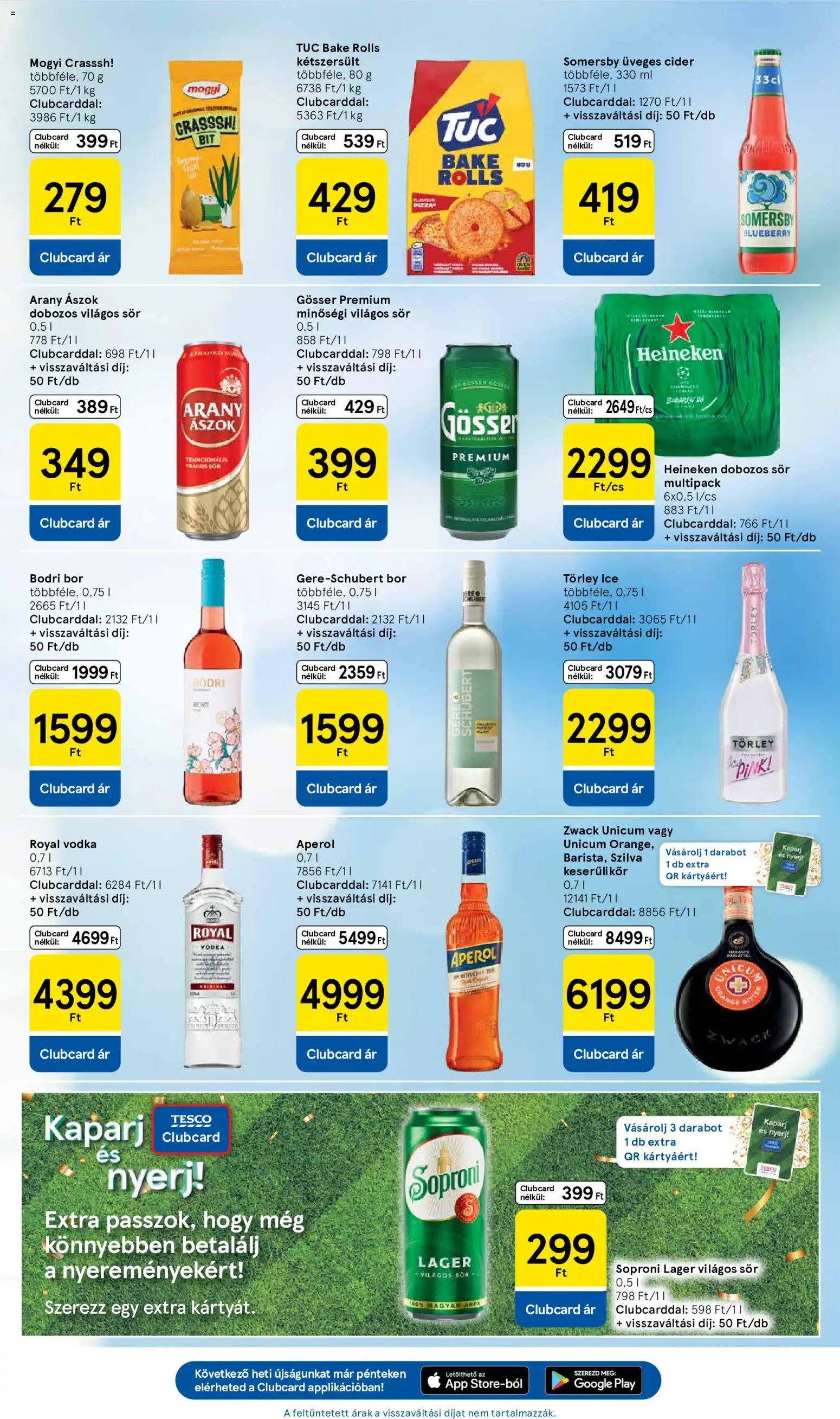 Tesco újság 2026.06.04. Tesco aktuális akciós újság