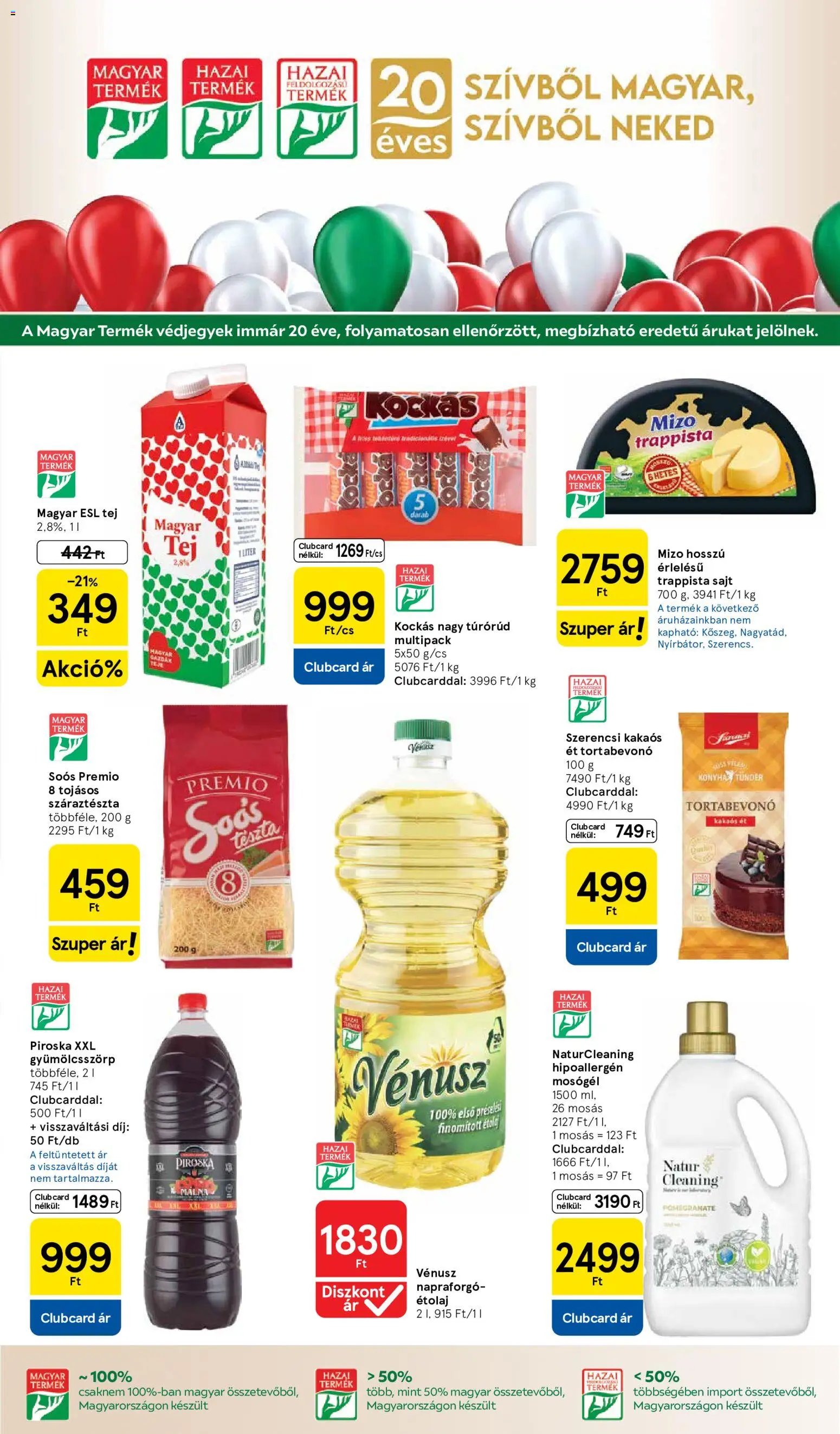 Tesco újság 2026.06.04. Tesco aktuális akciós újság