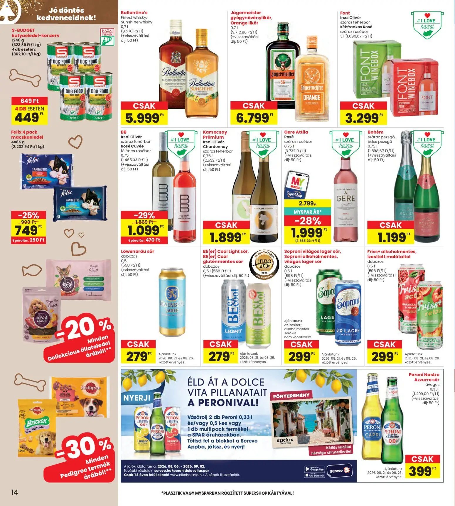 Interspar újság 2026.08.19. Interspar akciós újság