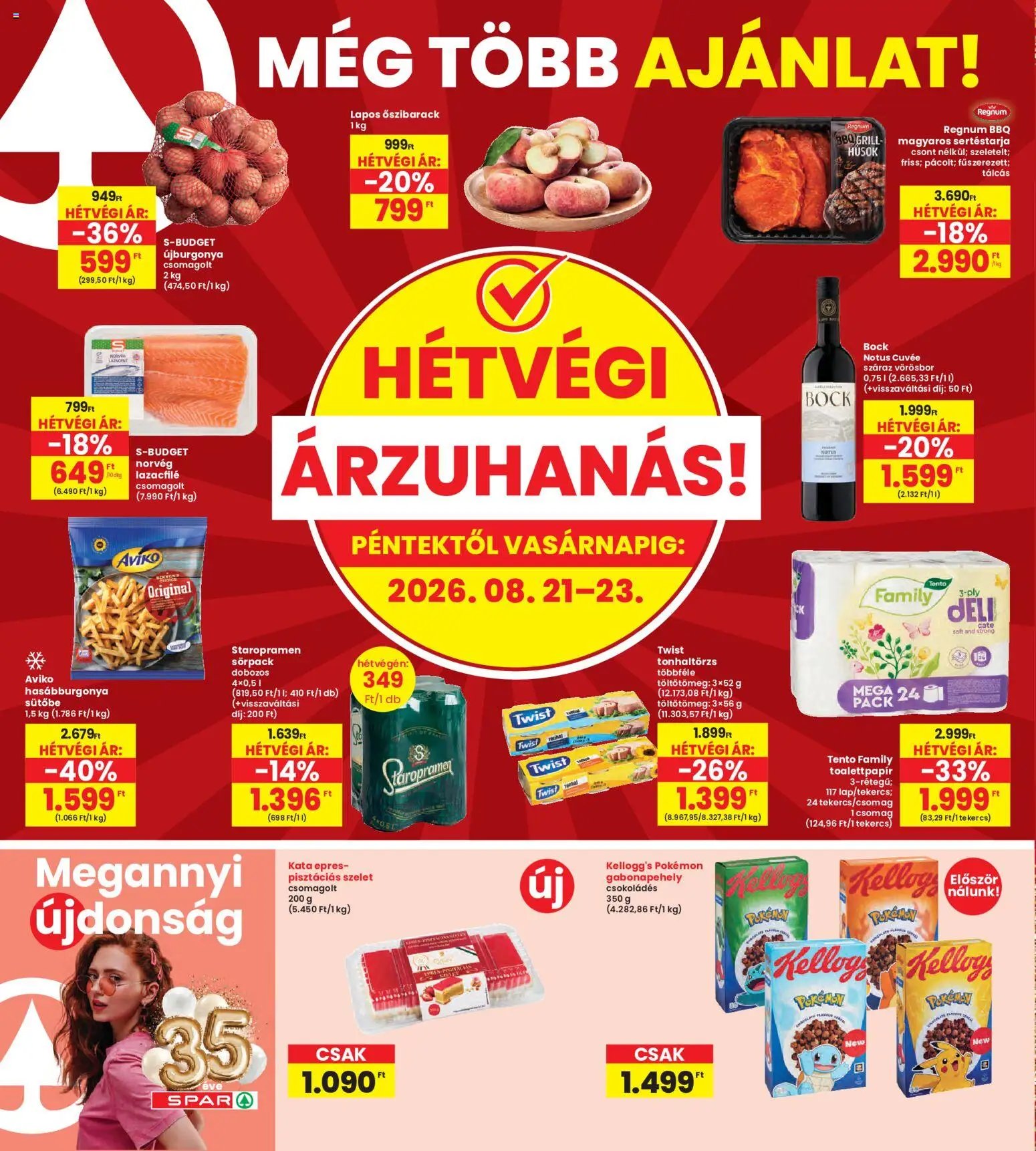 Interspar újság 2026.08.19. Interspar akciós újság