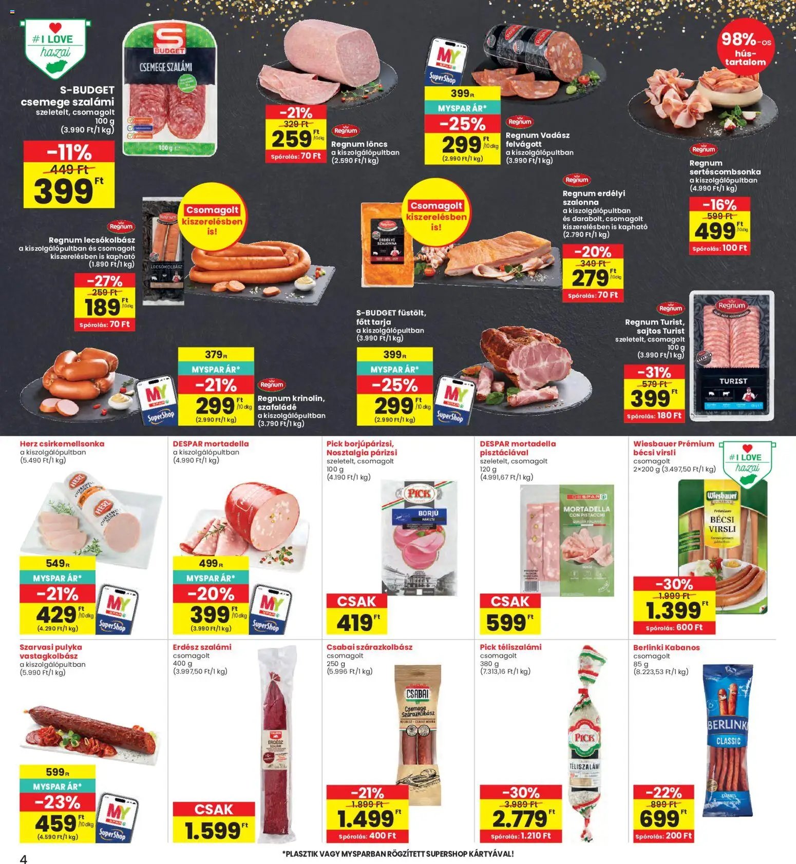 Interspar újság 2026.08.19. Interspar akciós újság