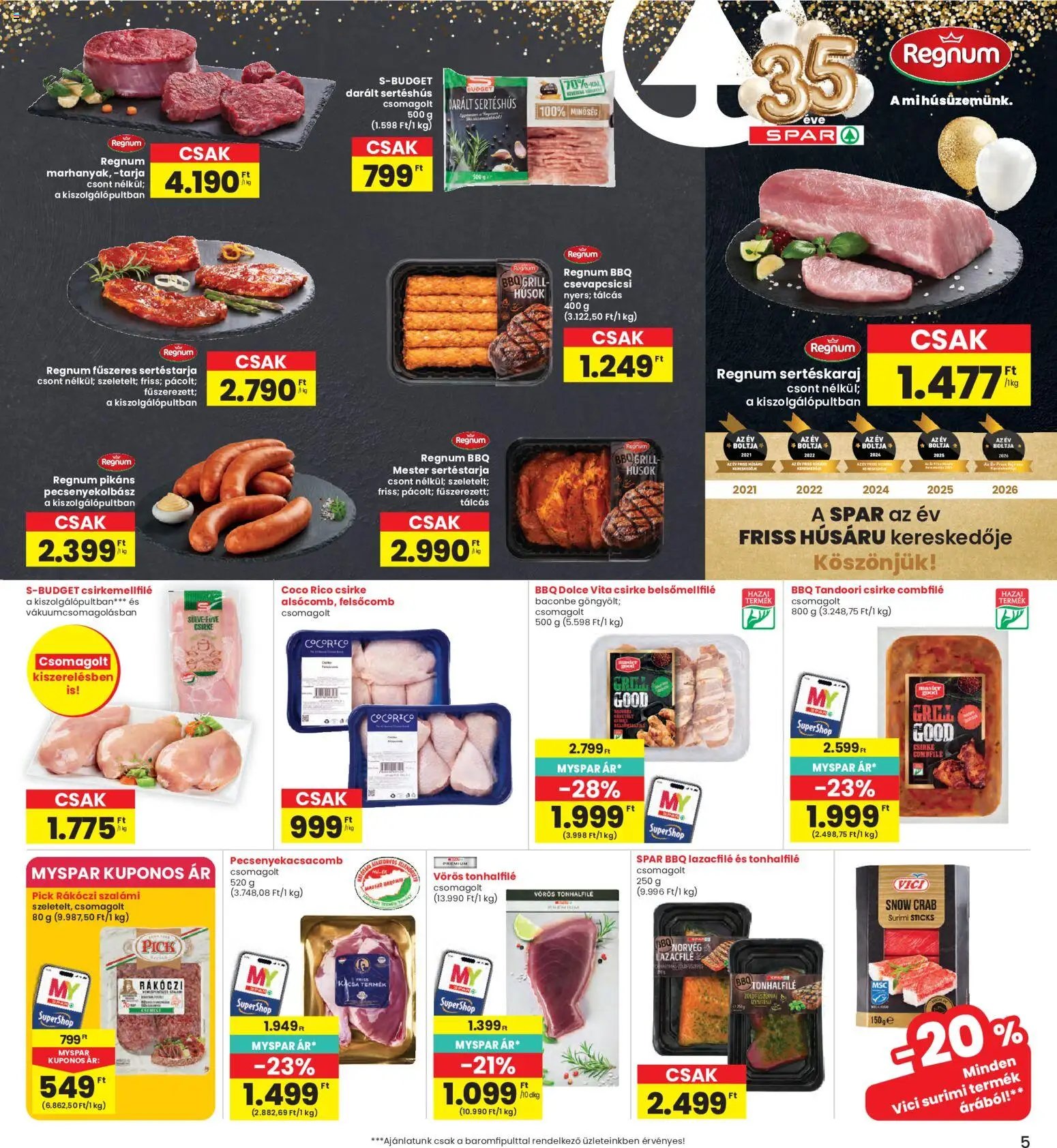 Interspar újság 2026.08.19. Interspar akciós újság