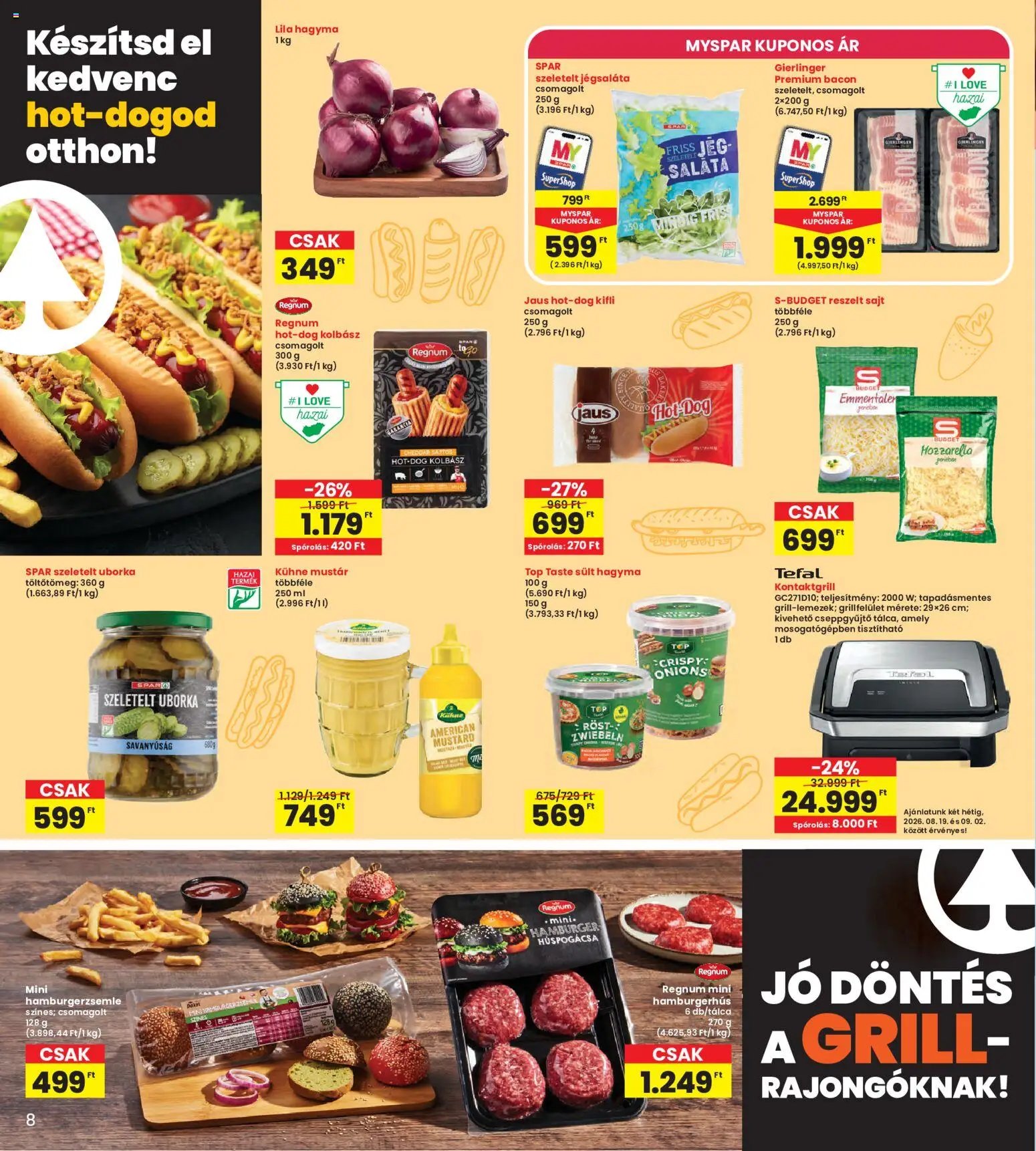 Interspar újság 2026.08.19. Interspar akciós újság