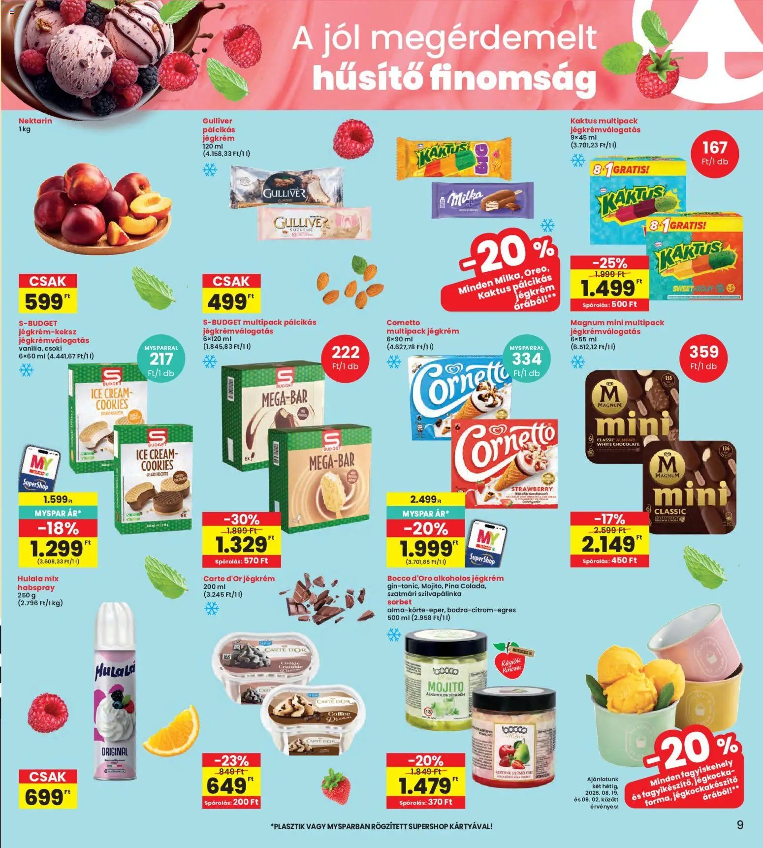 Interspar újság 2026.08.19. Interspar akciós újság
