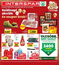 Interspar újság 2026.08.19. Interspar akciós újság