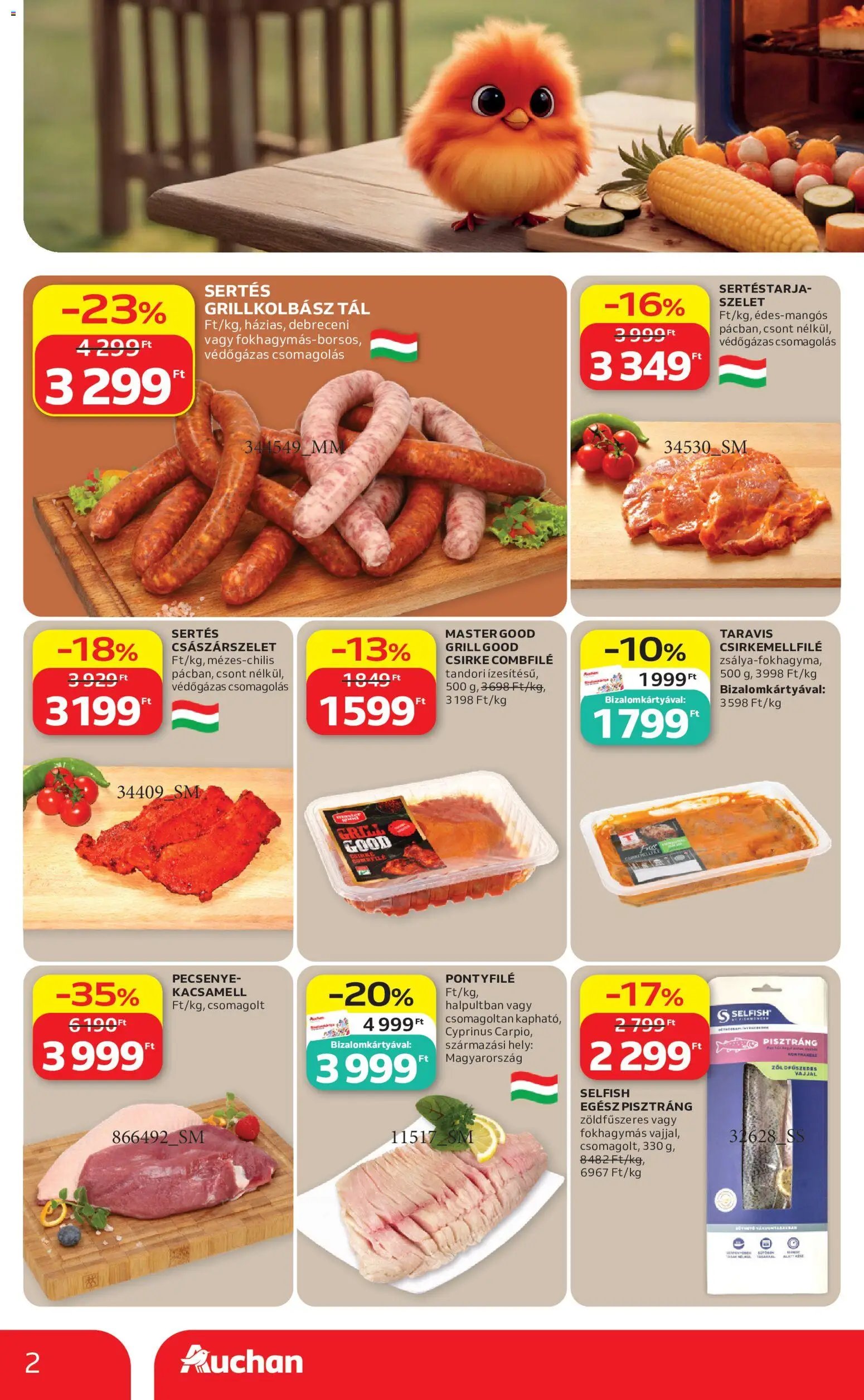 Auchan újság 2026.06.25. Auchan Grill ajánlataink