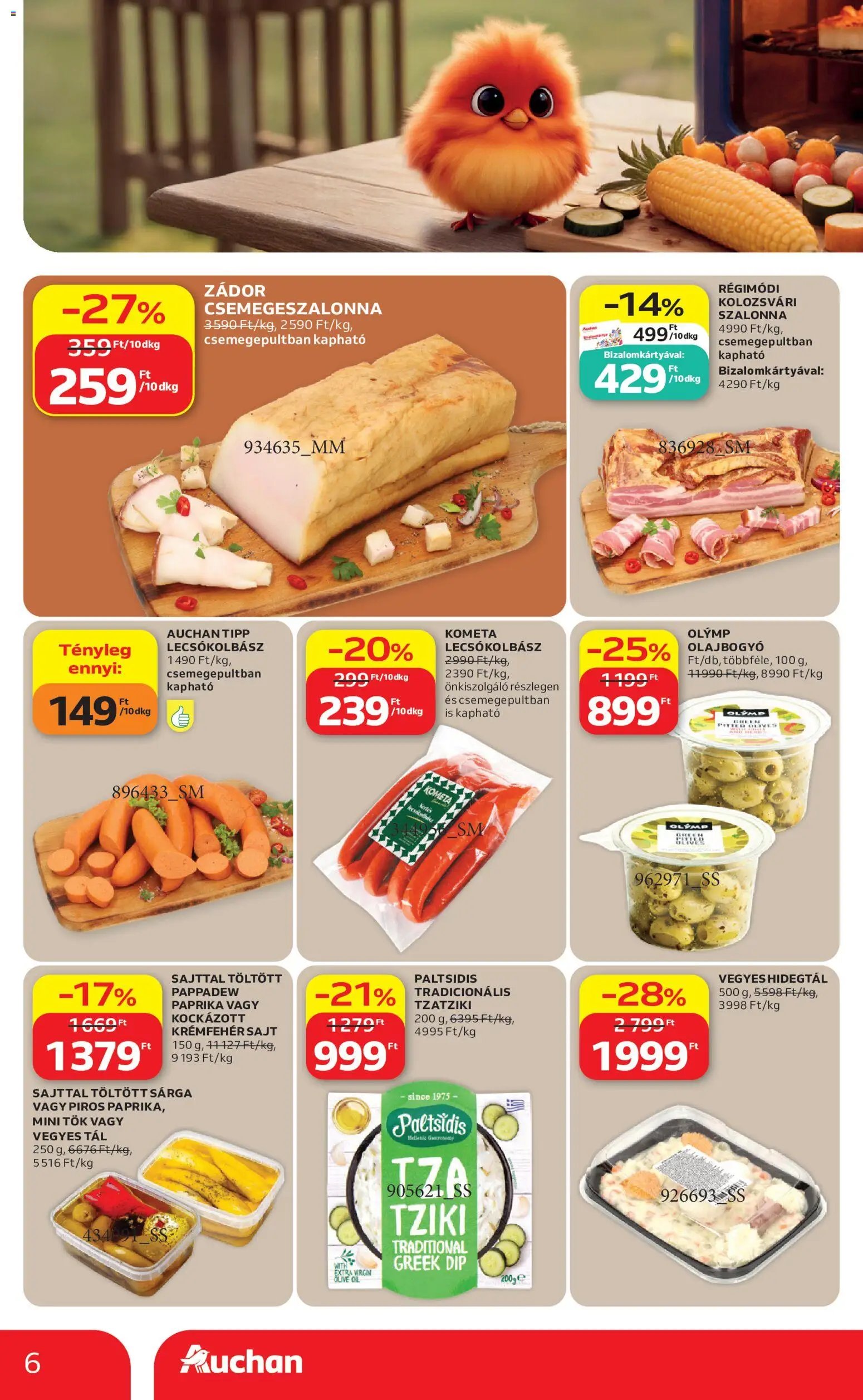 Auchan újság 2026.06.25. Auchan Grill ajánlataink
