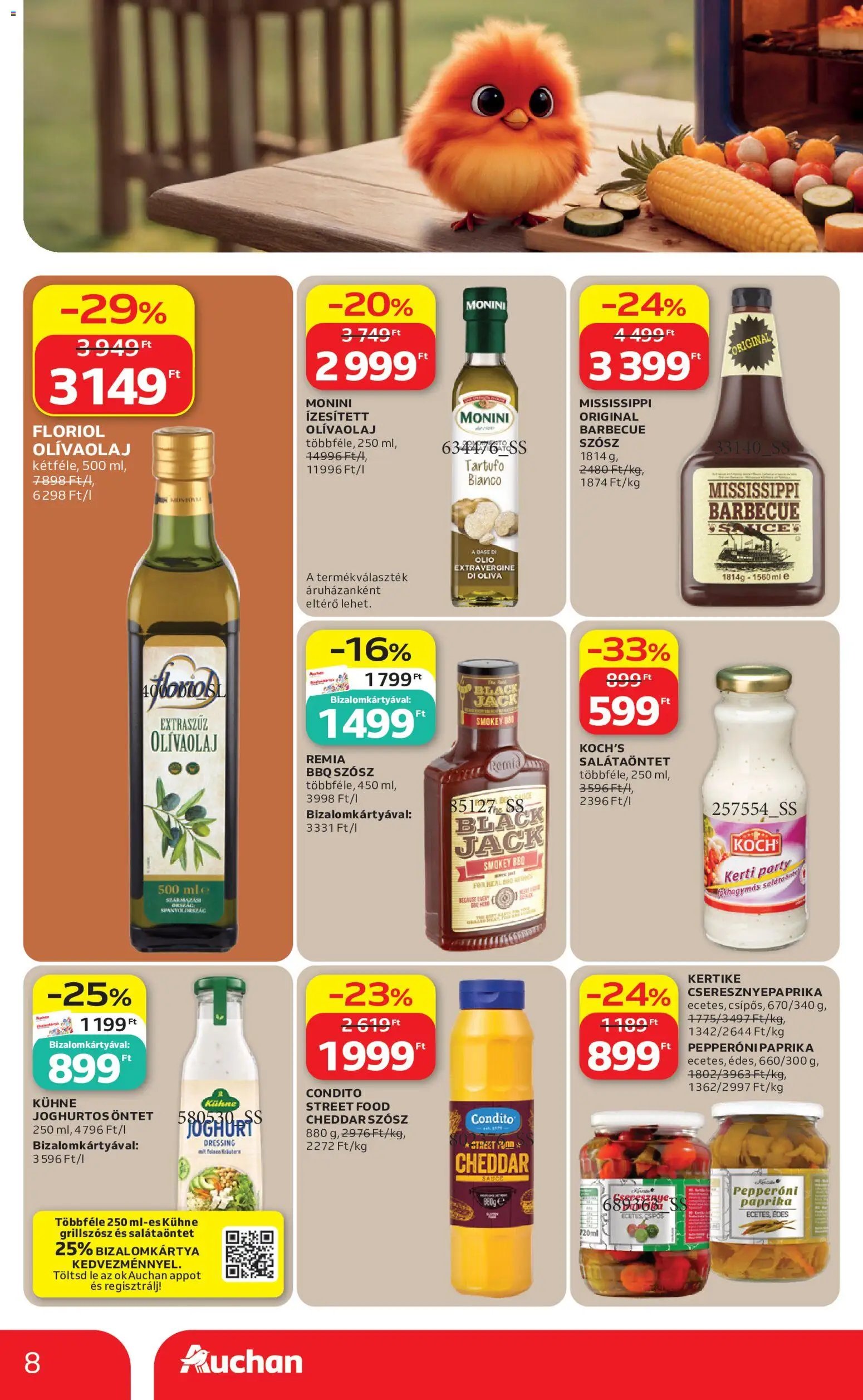 Auchan újság 2026.06.25. Auchan Grill ajánlataink