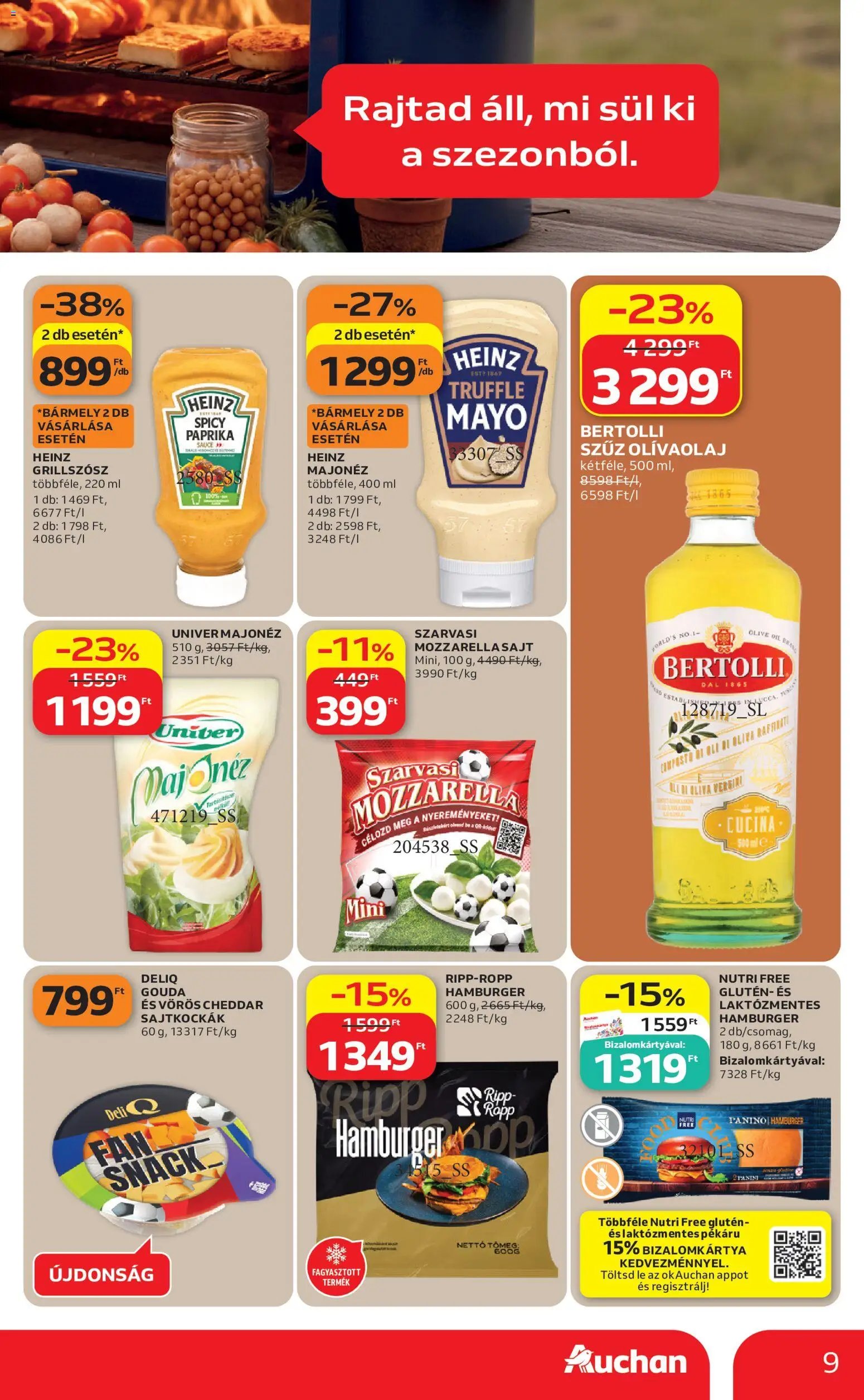Auchan újság 2026.06.25. Auchan Grill ajánlataink