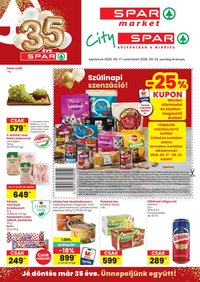 Spar újság 2026.09.17. Spar City szórólap