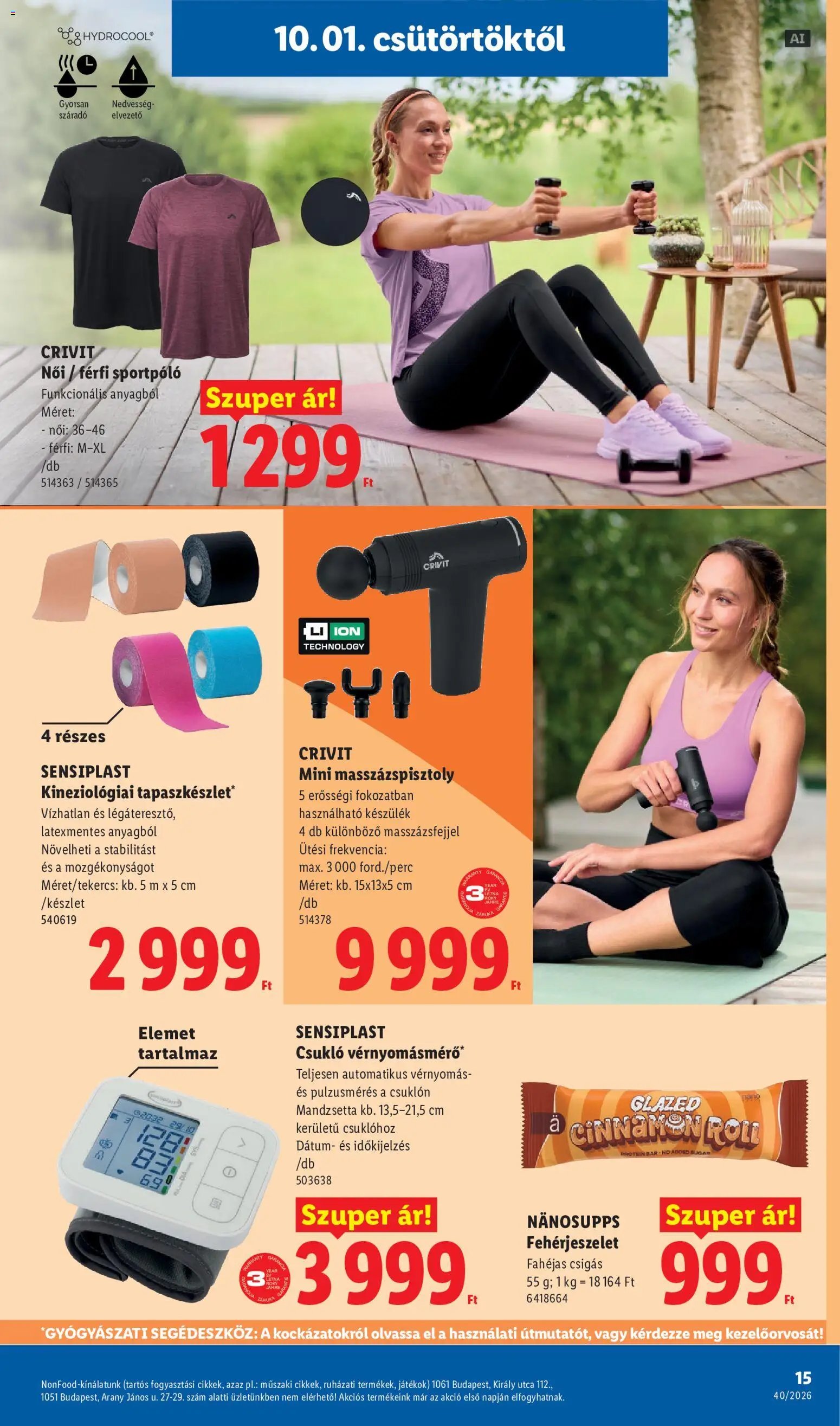 Lidl újság 2026.10.01. Lidl Nonfood kínálatunk