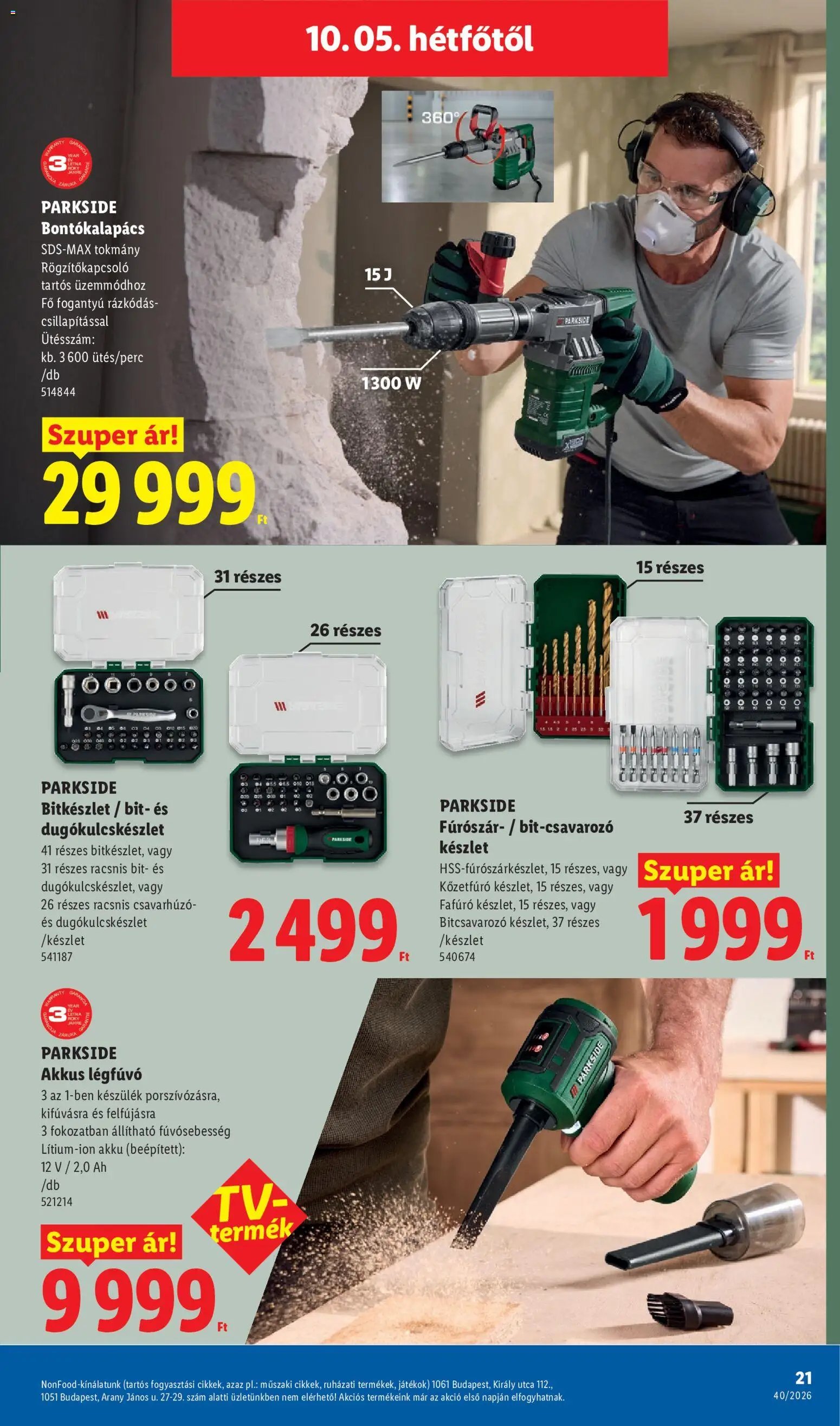 Lidl újság 2026.10.01. Lidl Nonfood kínálatunk