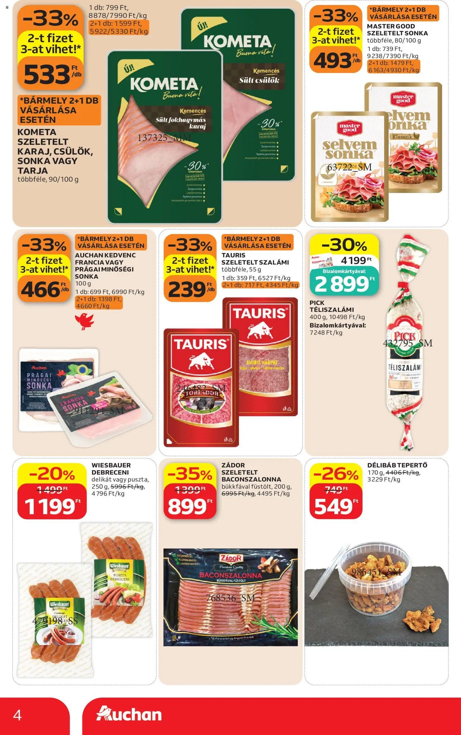 Auchan újság 2026.09.03. Auchan Szupermarket akciós újság