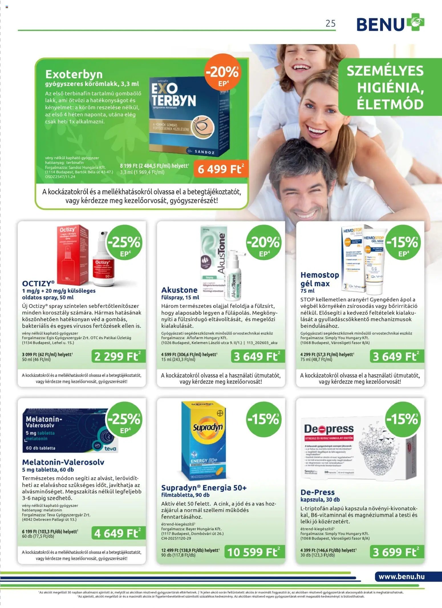 BENU Gyógyszertárak újság 2026.04.01. BENU Gyógyszertárak akciós újság (2026-04-01 - 2026-04-30)