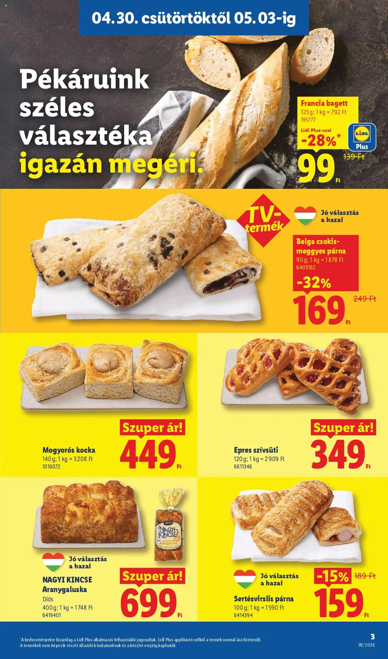 Lidl újság 2026.04.30. Lidl akciós újság (2026-04-30 - 2026-05-06)
