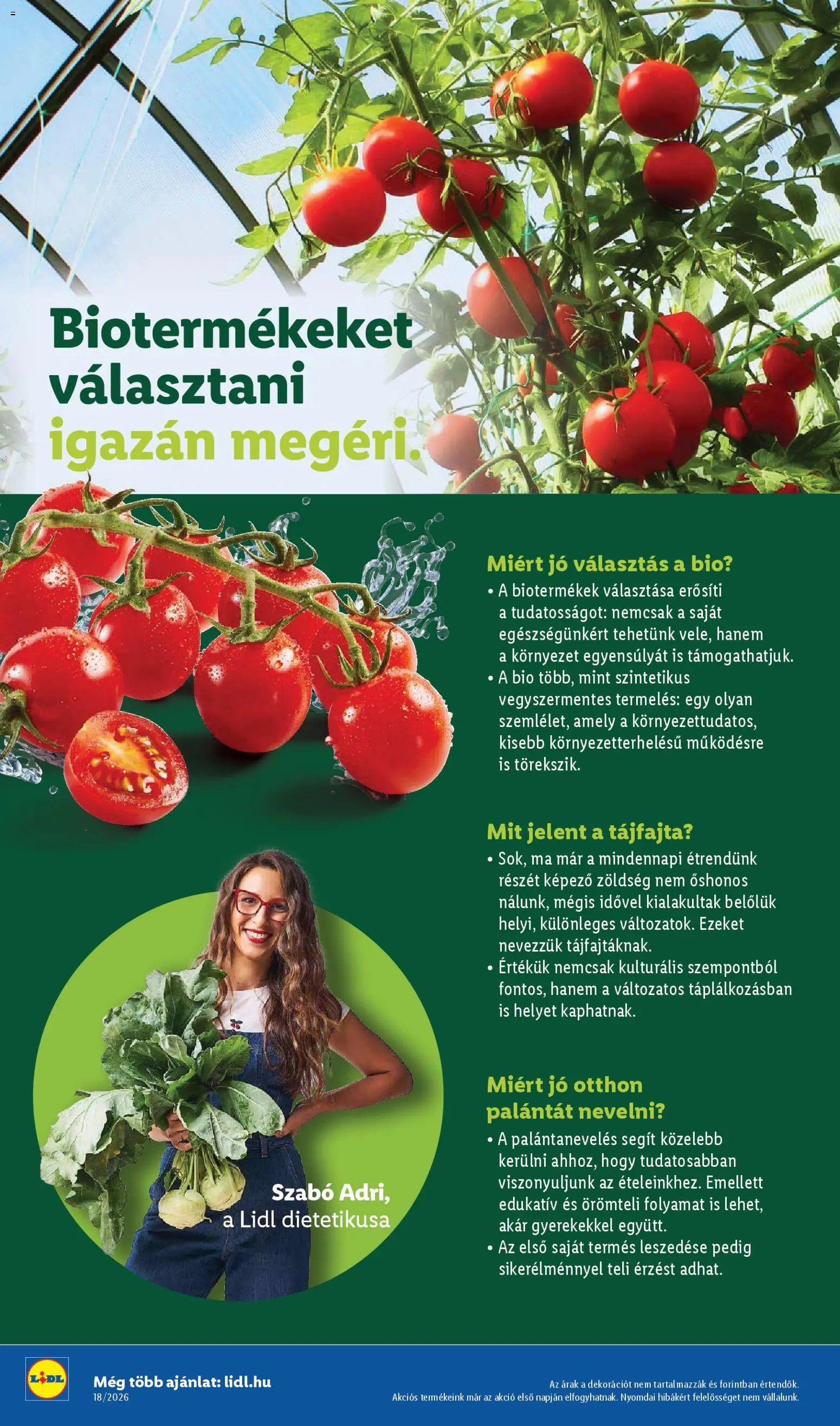 Lidl újság 2026.04.30. Lidl akciós újság (2026-04-30 - 2026-05-06)