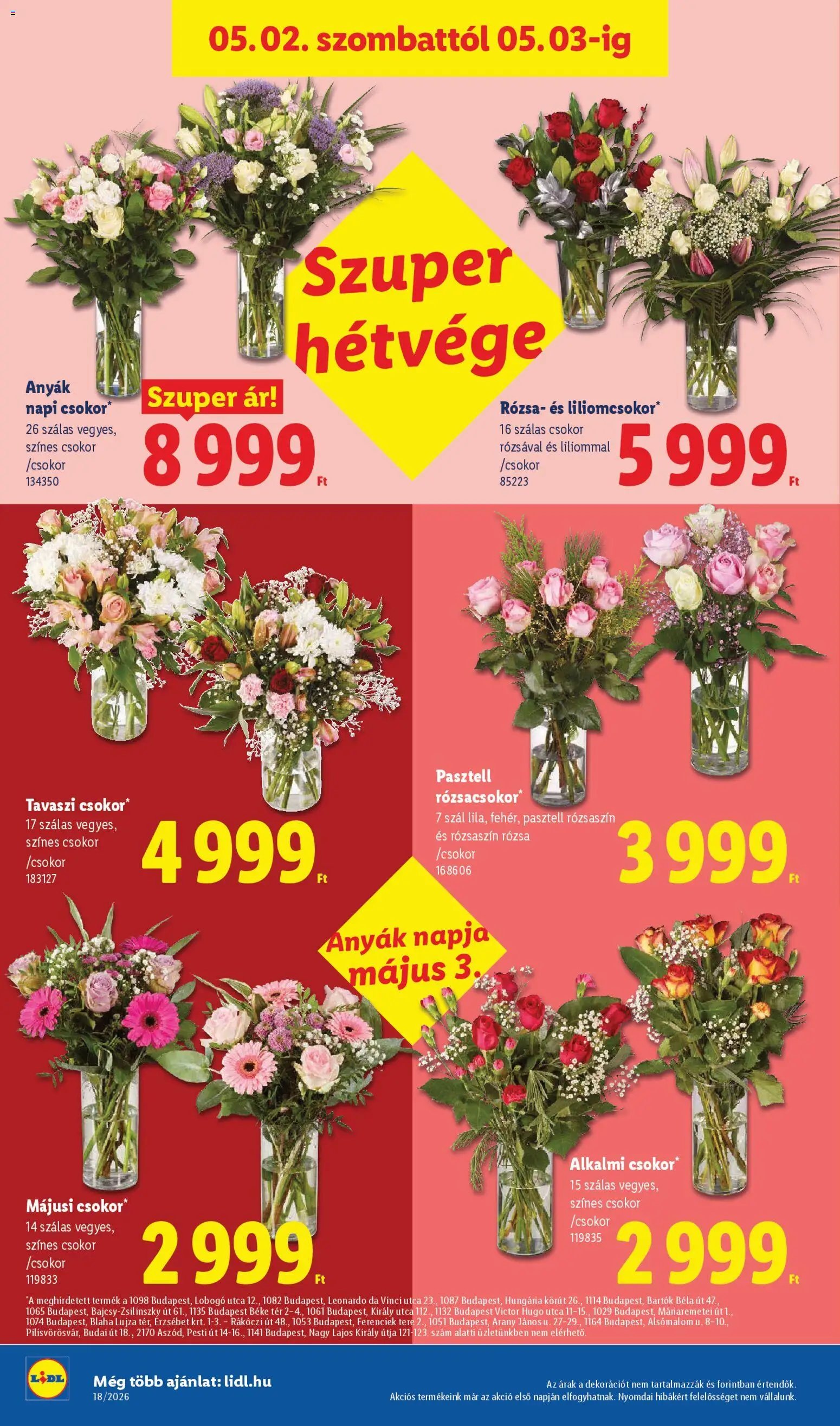 Lidl újság 2026.04.30. Lidl akciós újság (2026-04-30 - 2026-05-06)