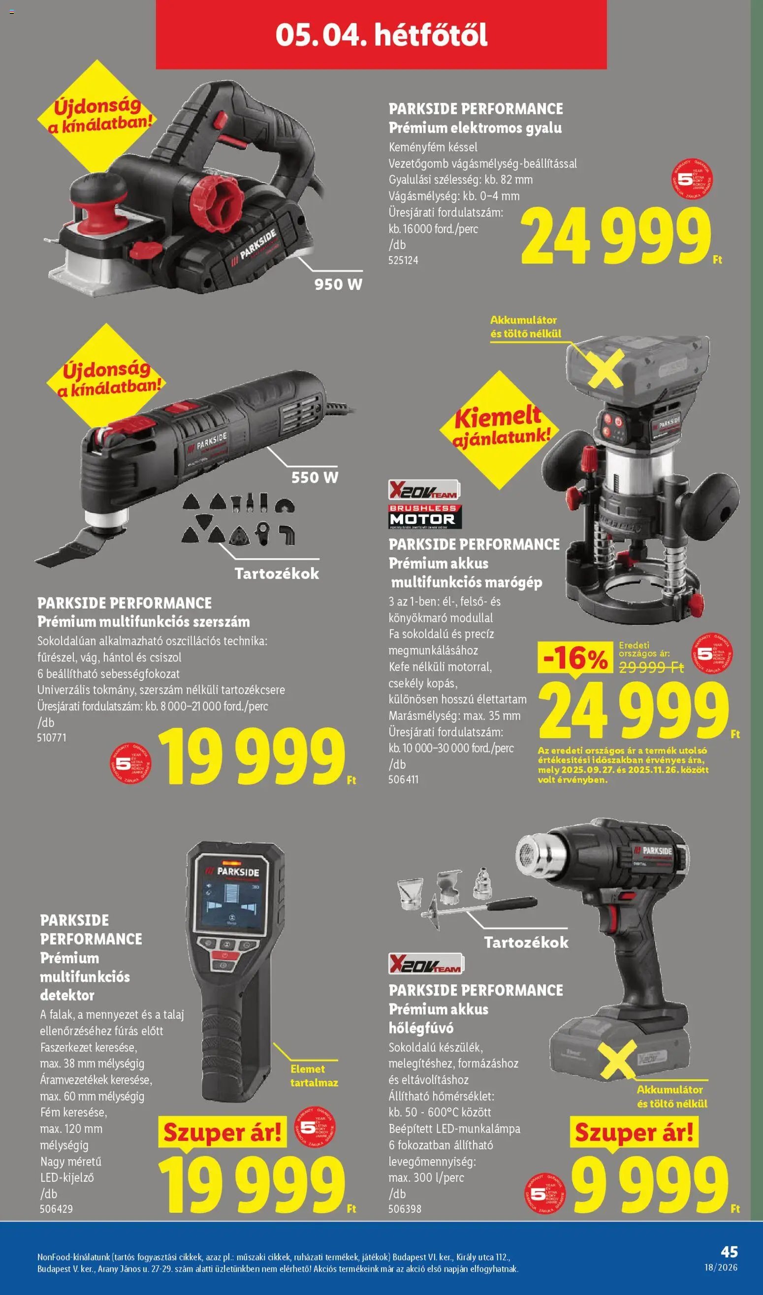 Lidl újság 2026.04.30. Lidl akciós újság (2026-04-30 - 2026-05-06)