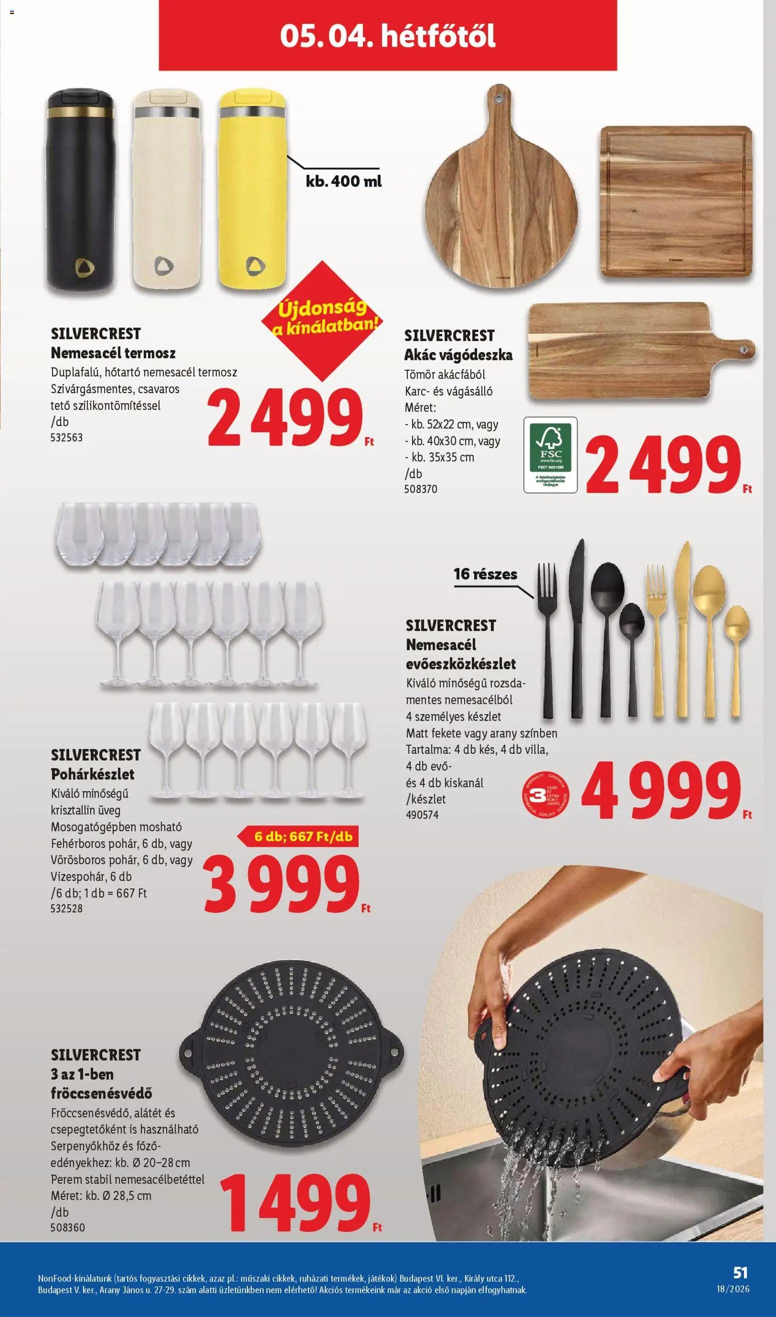 Lidl újság 2026.04.30. Lidl akciós újság (2026-04-30 - 2026-05-06)