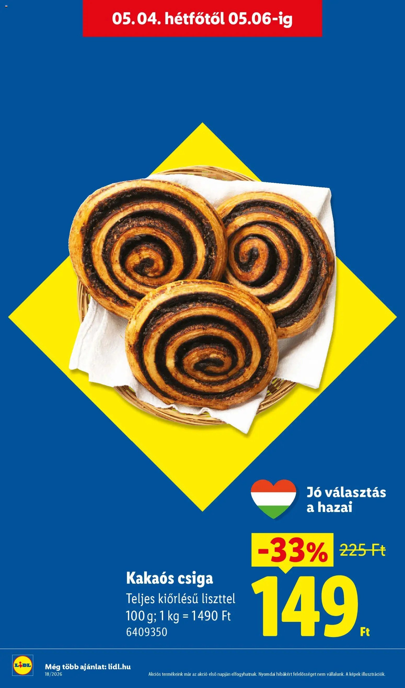 Lidl újság 2026.04.30. Lidl akciós újság (2026-04-30 - 2026-05-06)