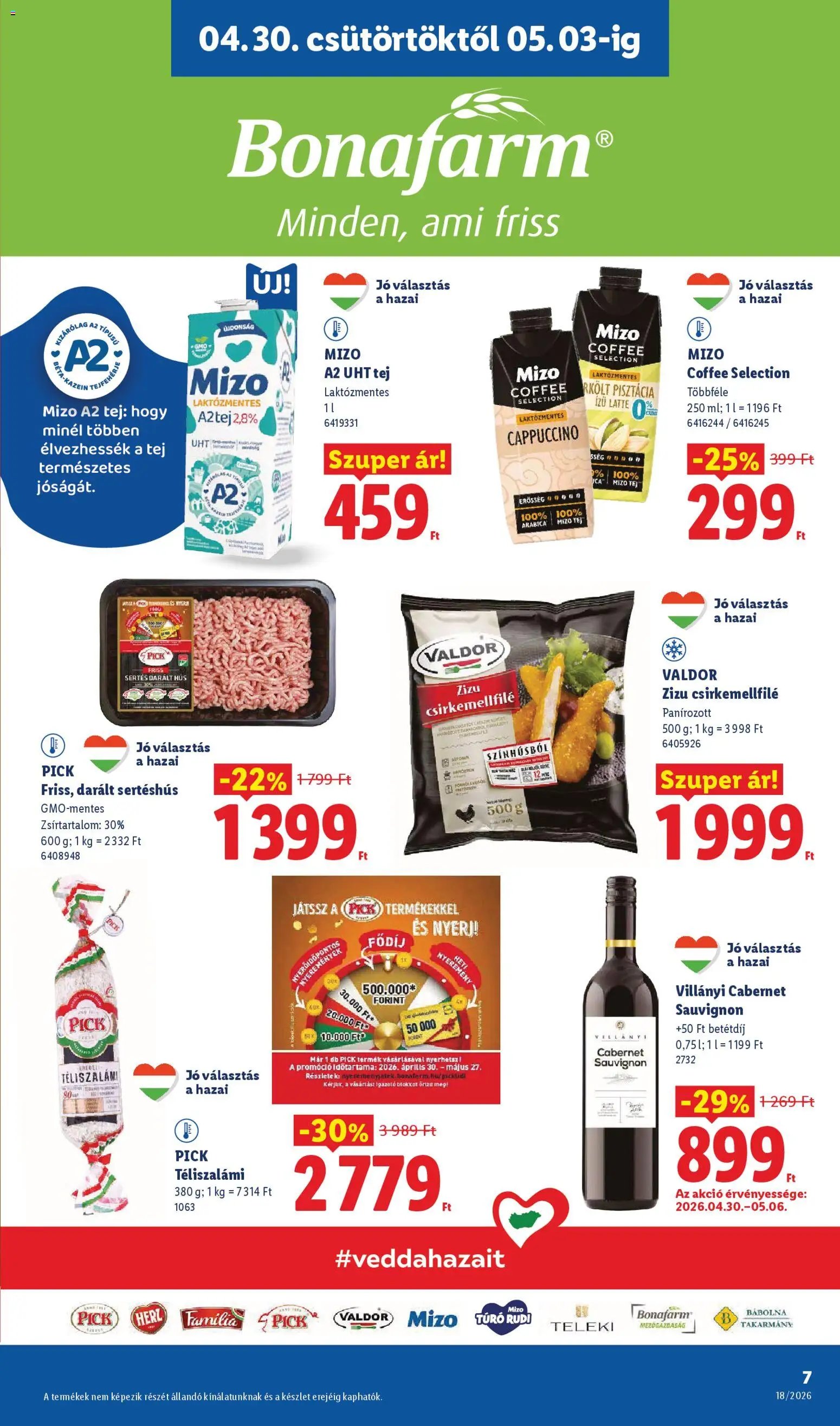 Lidl újság 2026.04.30. Lidl akciós újság (2026-04-30 - 2026-05-06)