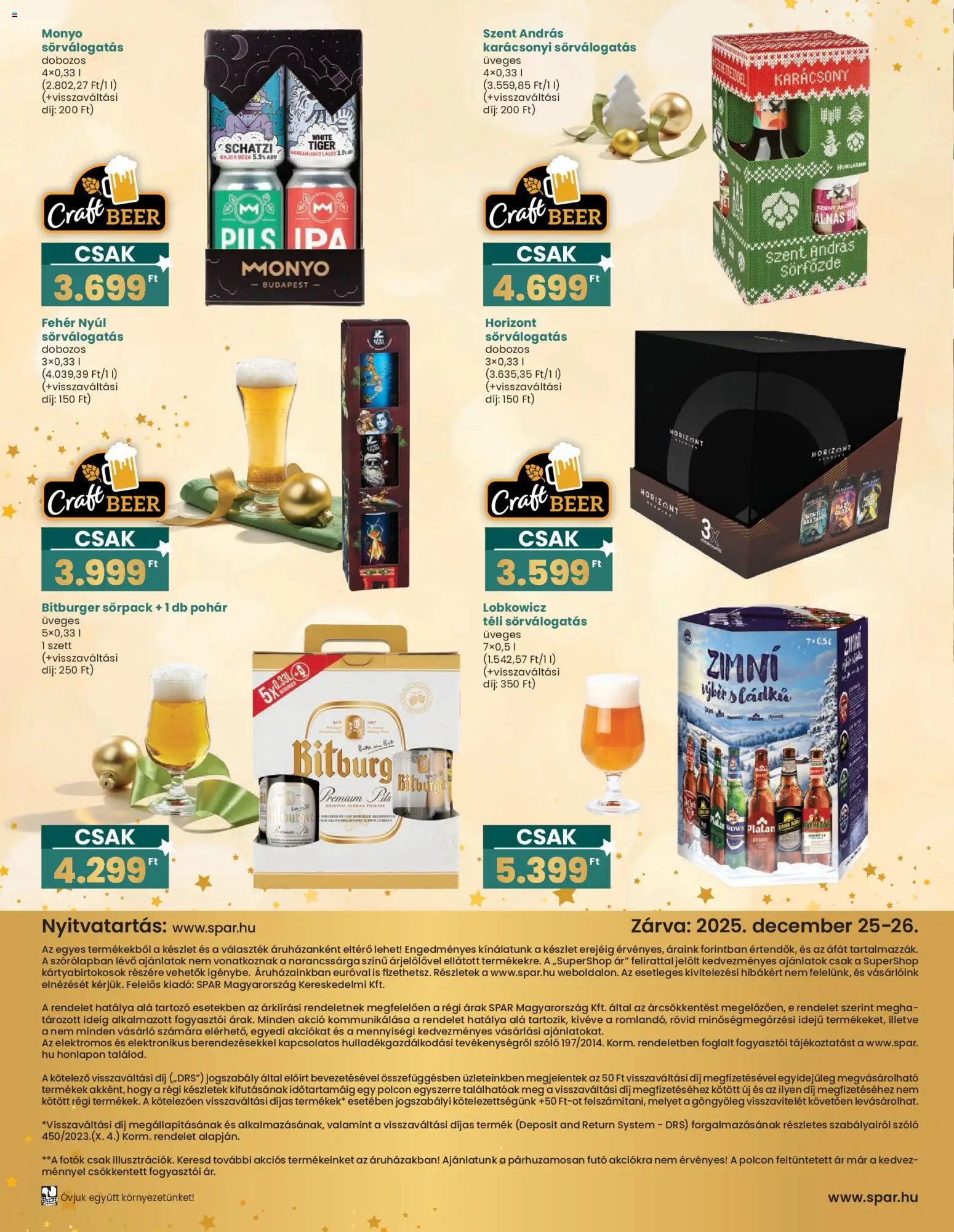 Interspar újság 2025.12.20. Ajándék katalógus (2025-12-20 - 2025-12-27)